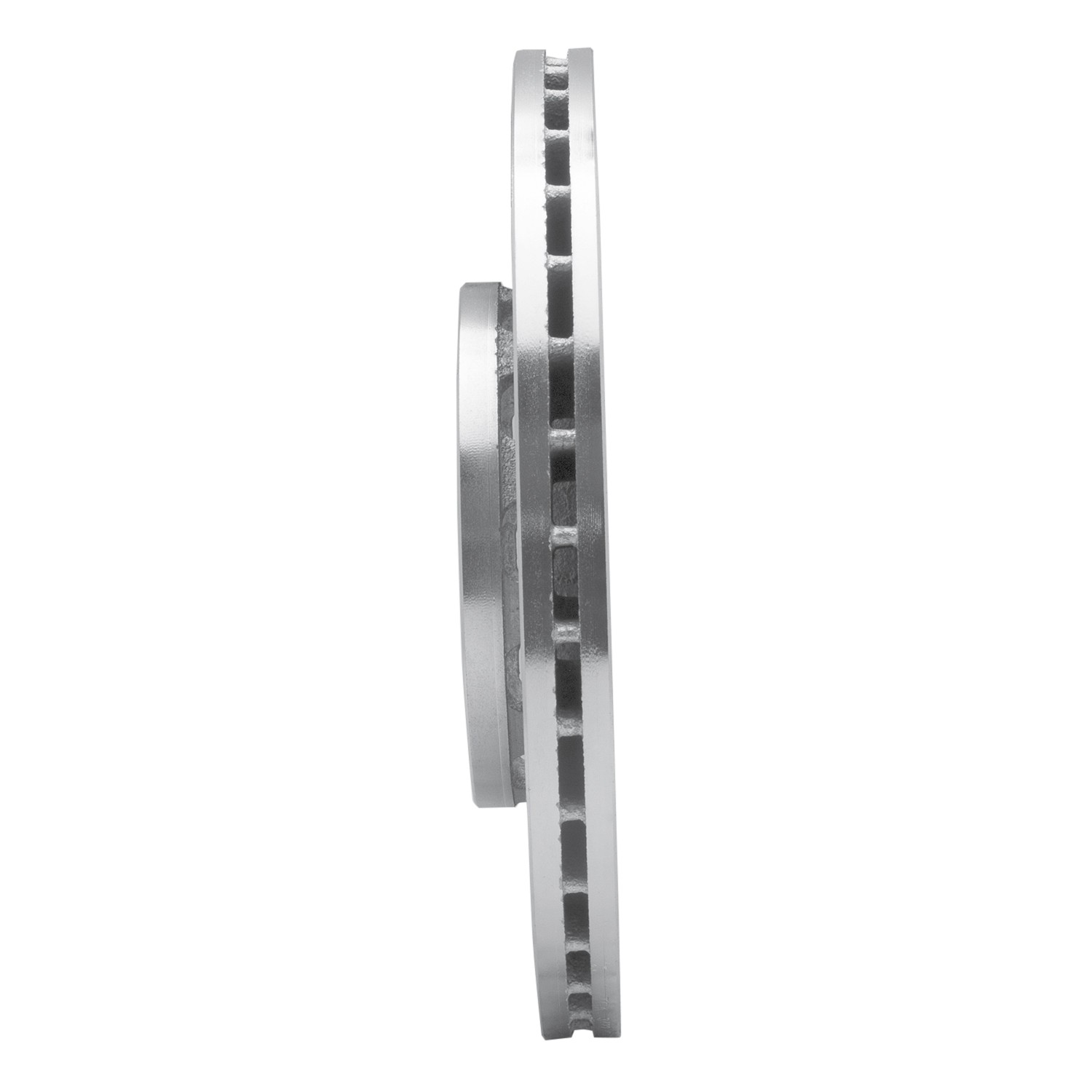 DYN 631-74008L DFC Brake Rotor - Drilled and Slotted - Silver - Image 5