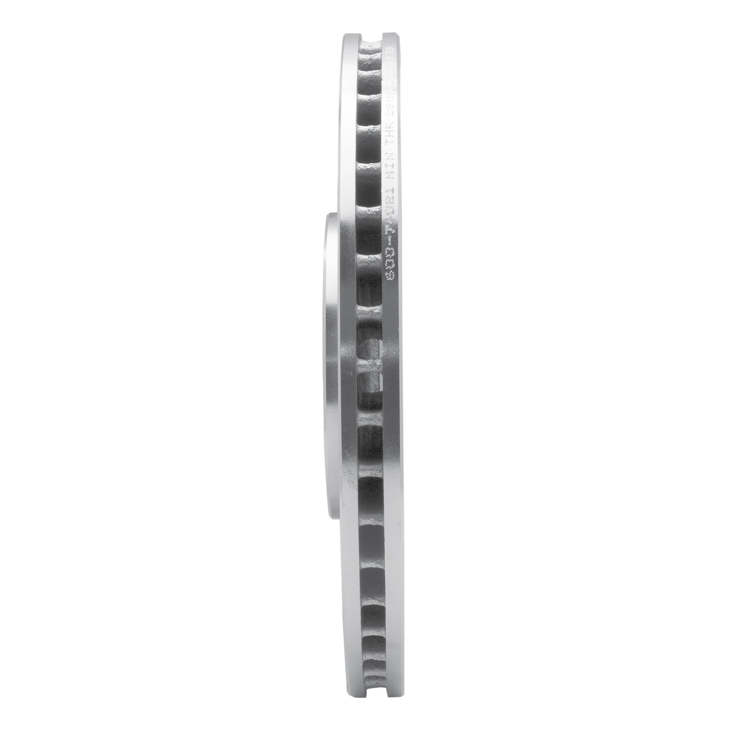 DYN 631-74021L DFC Brake Rotor - Drilled and Slotted - Silver - Image 5