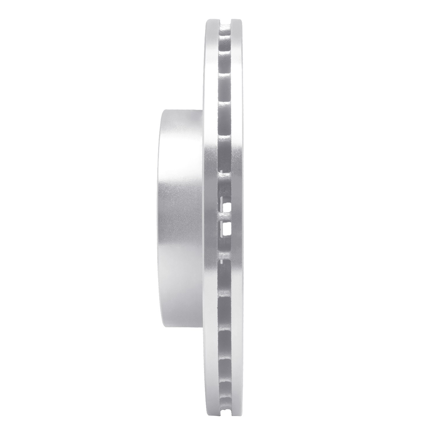 DYN 631-74043R DFC Brake Rotor - Drilled and Slotted - Silver - Image 5