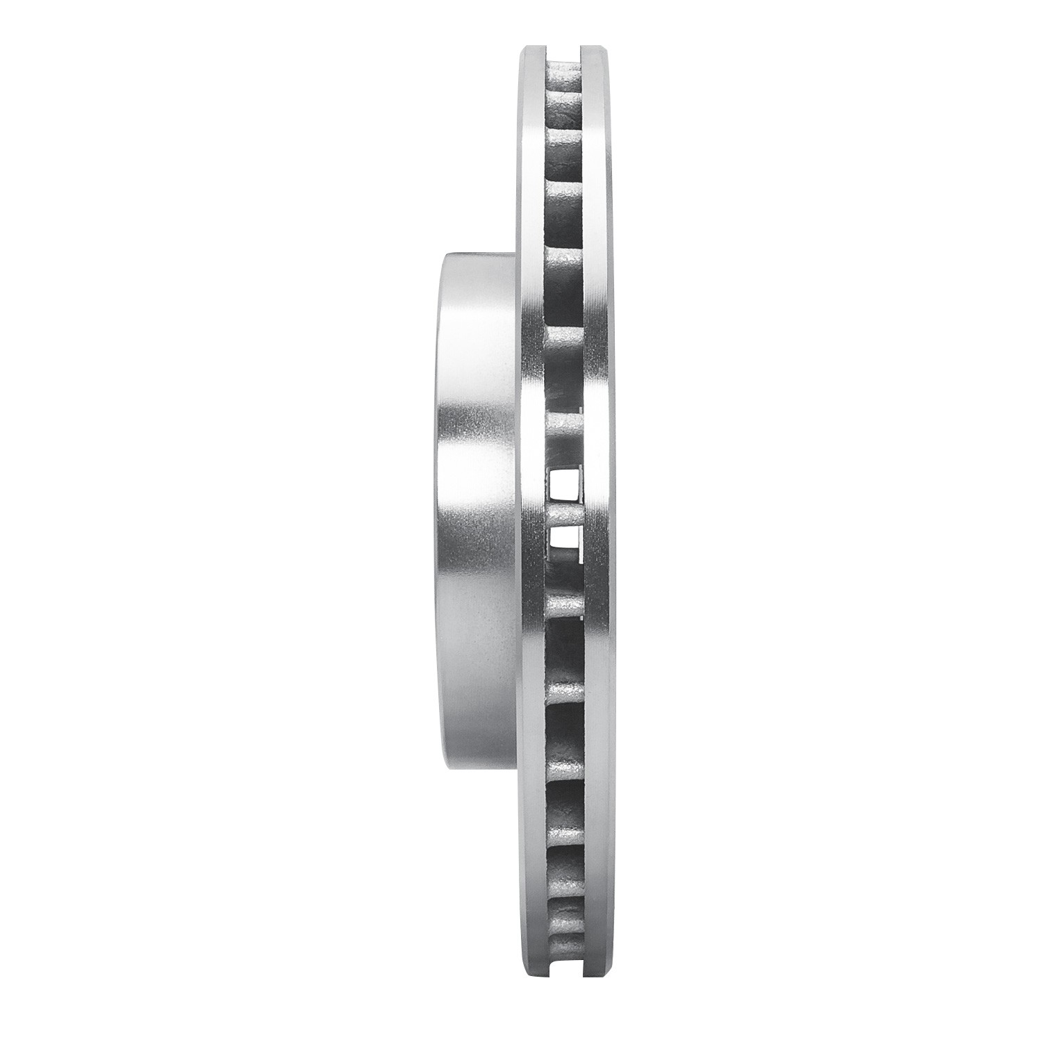DYN 631-75000R DFC Brake Rotor - Drilled and Slotted - Silver - Image 5