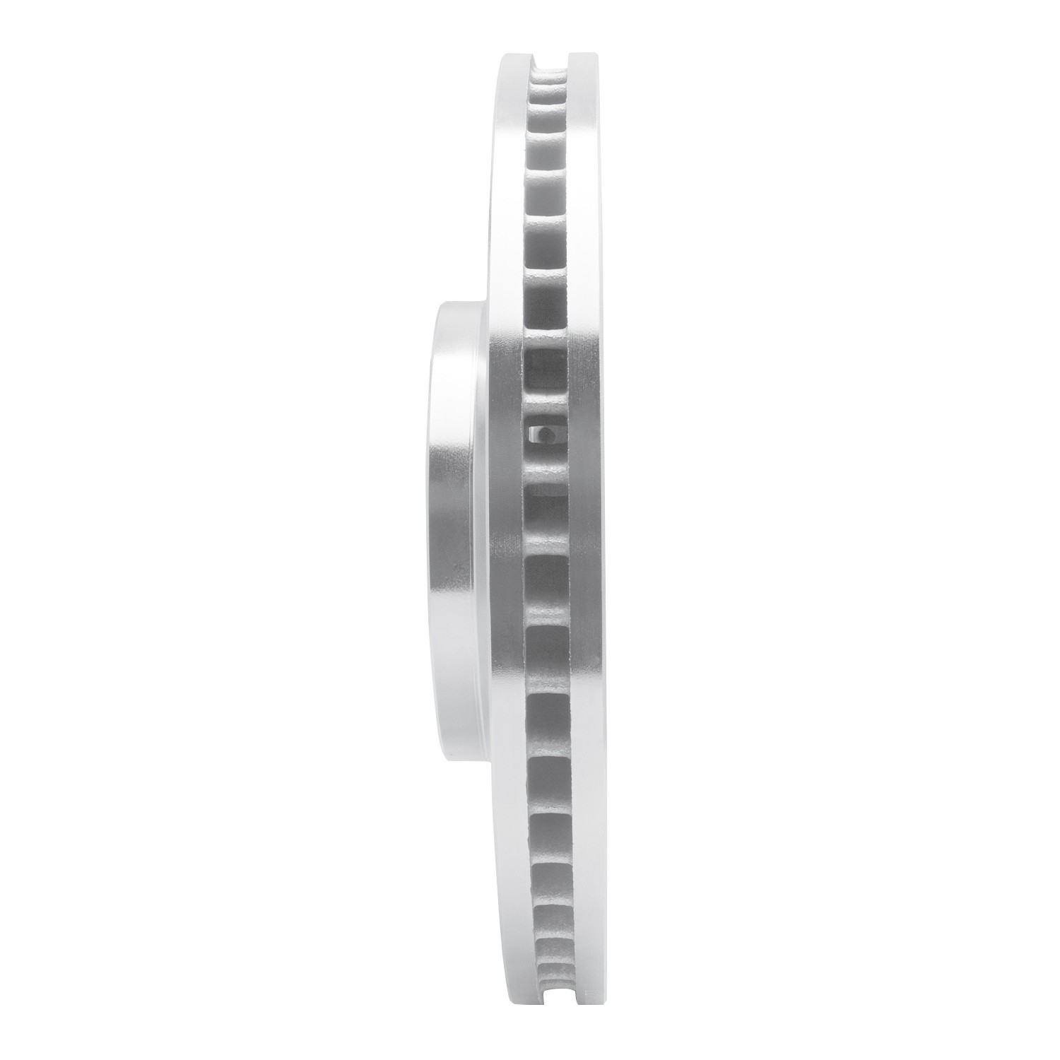 DYN 631-75020D DFC Brake Rotor - Drilled and Slotted - Silver