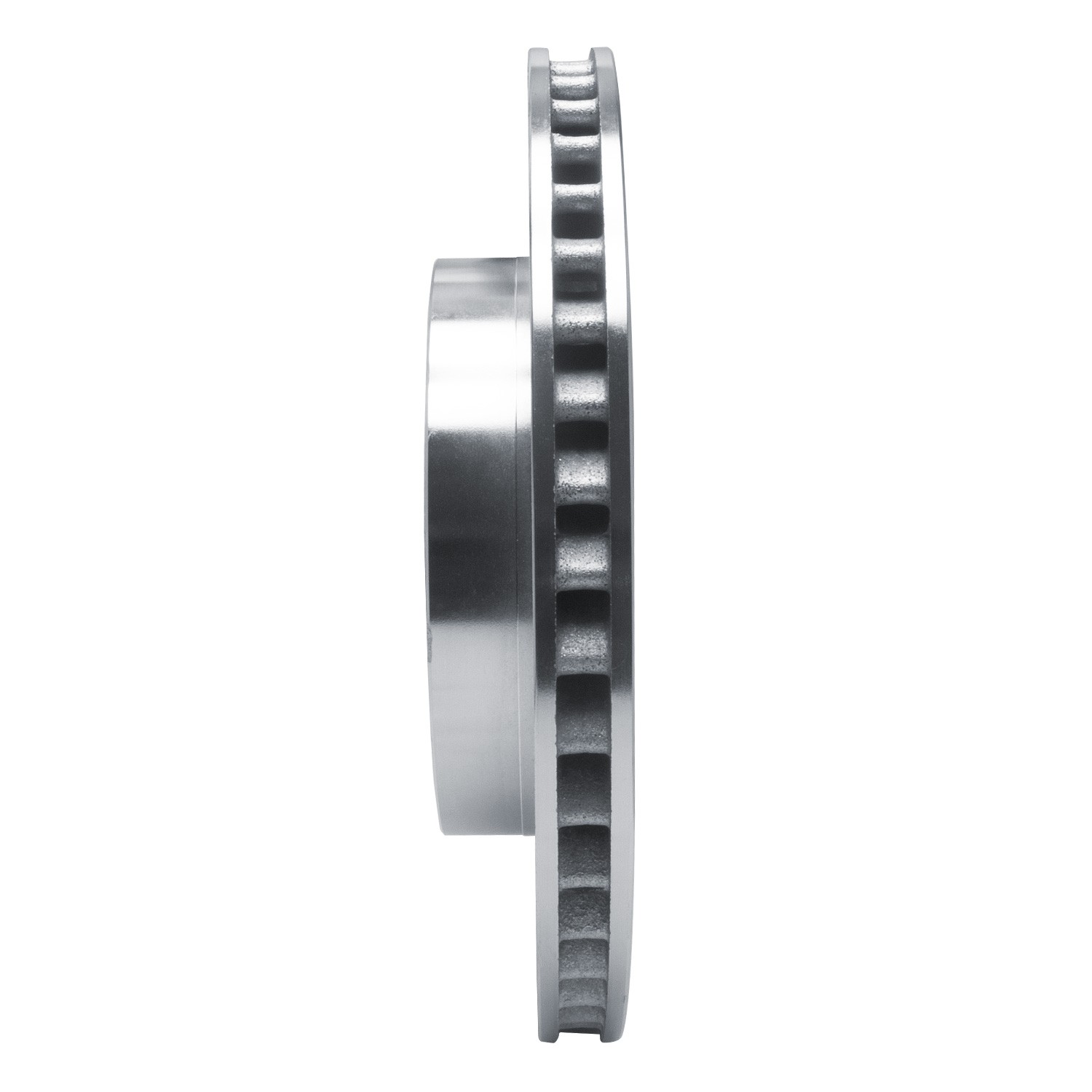 DYN 631-75039D DFC Brake Rotor - Drilled and Slotted - Silver