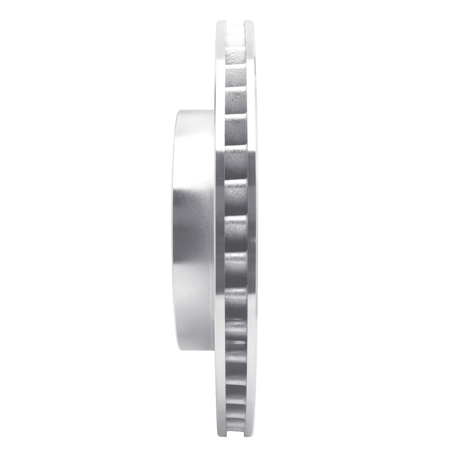 DYN 631-75040D DFC Brake Rotor - Drilled and Slotted - Silver - Image 5