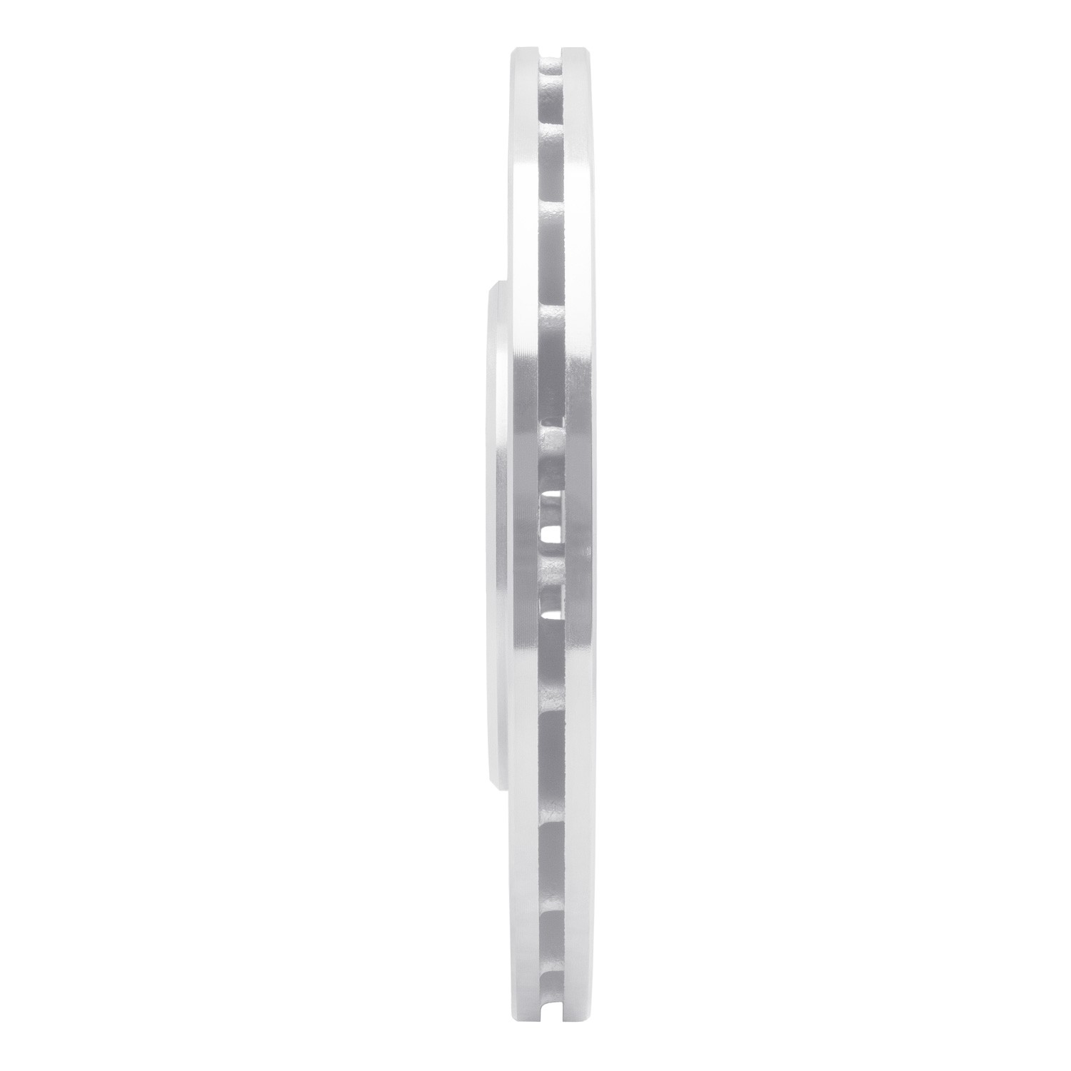 DYN 631-76013R DFC Brake Rotor - Drilled and Slotted - Silver - Image 5