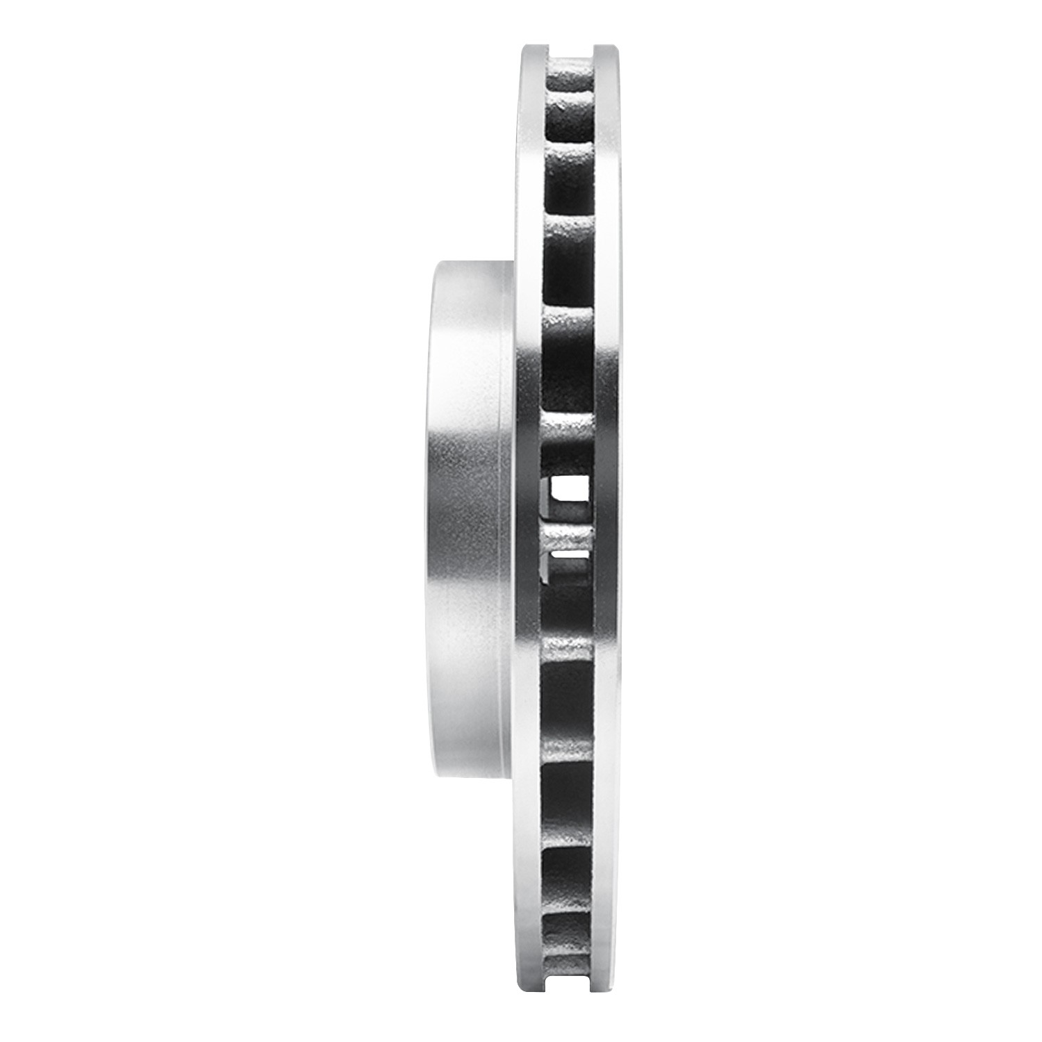 DYN 631-76036R DFC Brake Rotor - Drilled and Slotted - Silver - Image 2