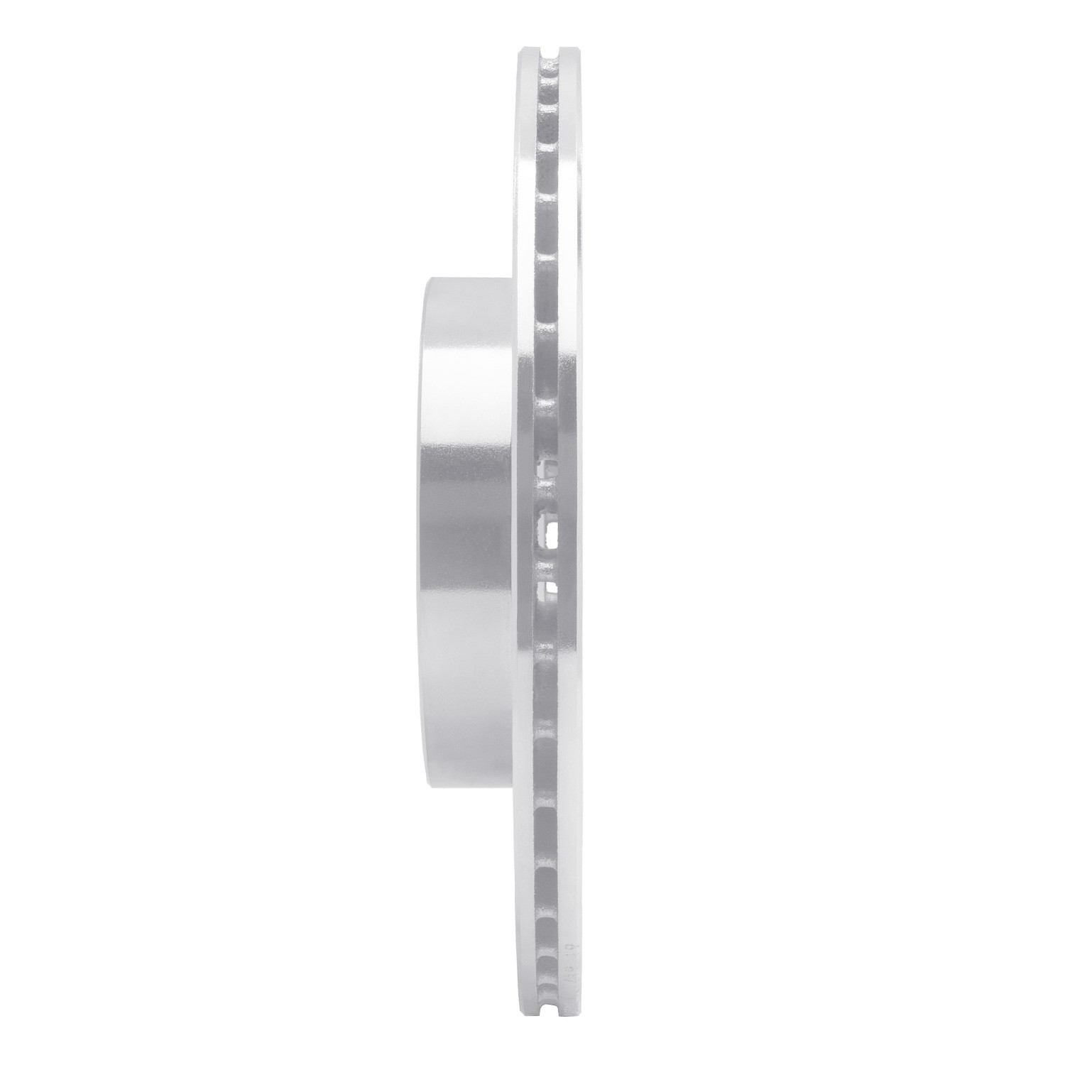 DYN 631-76073R DFC Brake Rotor - Drilled and Slotted - Silver - Image 5