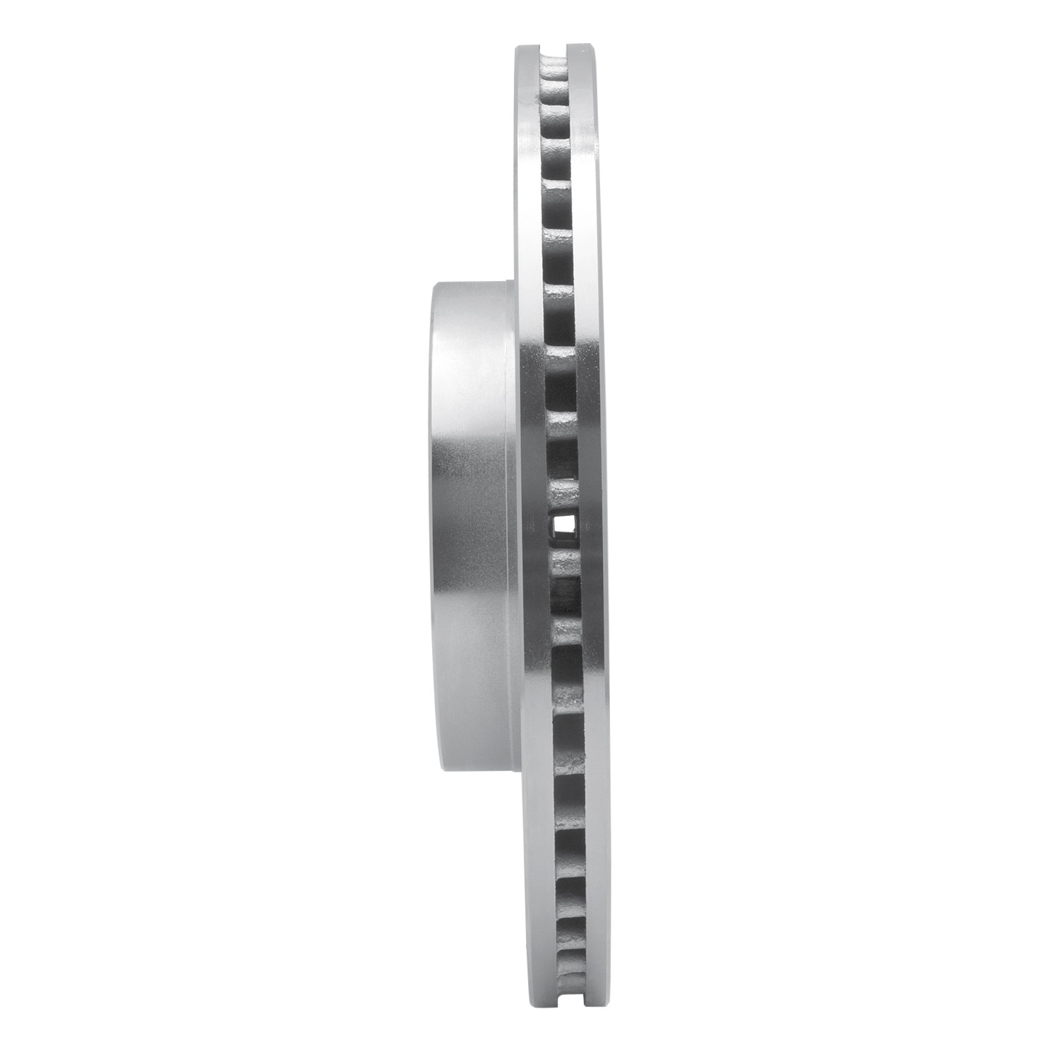 DYN 631-76081L DFC Brake Rotor - Drilled and Slotted - Silver - Image 5