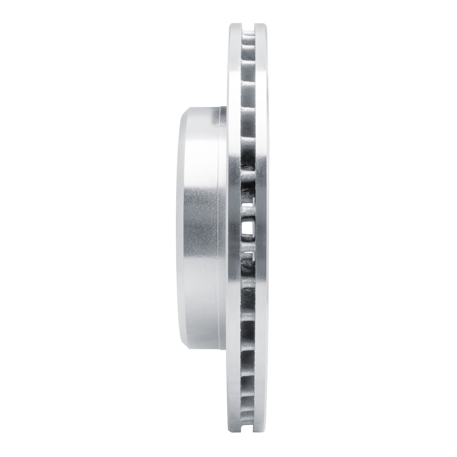 DYN 631-76110R DFC Brake Rotor - Drilled and Slotted - Silver - Image 5