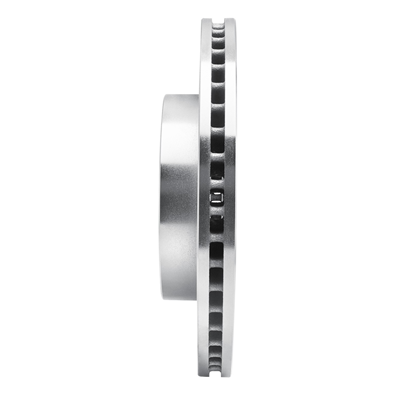 DYN 631-76111L DFC Brake Rotor - Drilled and Slotted - Silver - Image 5
