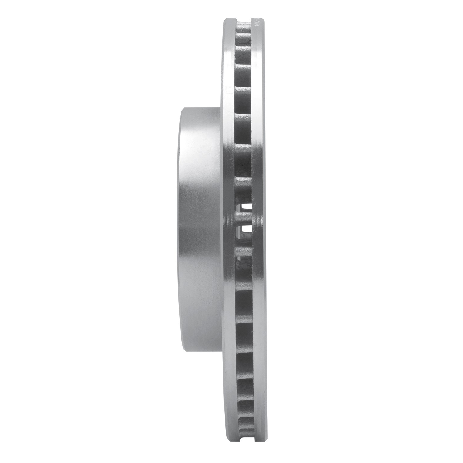 DYN 631-76111R DFC Brake Rotor - Drilled and Slotted - Silver