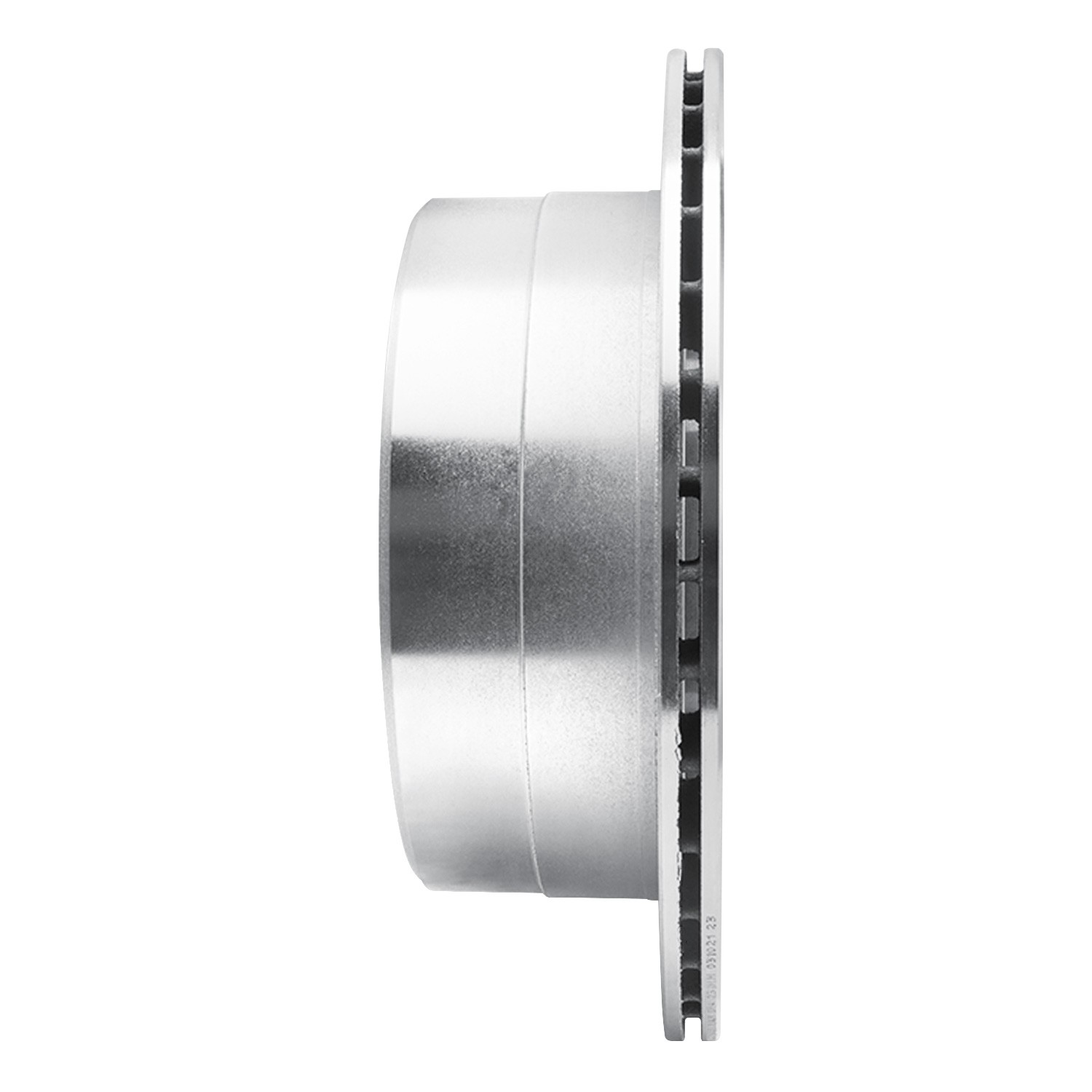 DYN 631-76117R DFC Brake Rotor - Drilled and Slotted - Silver