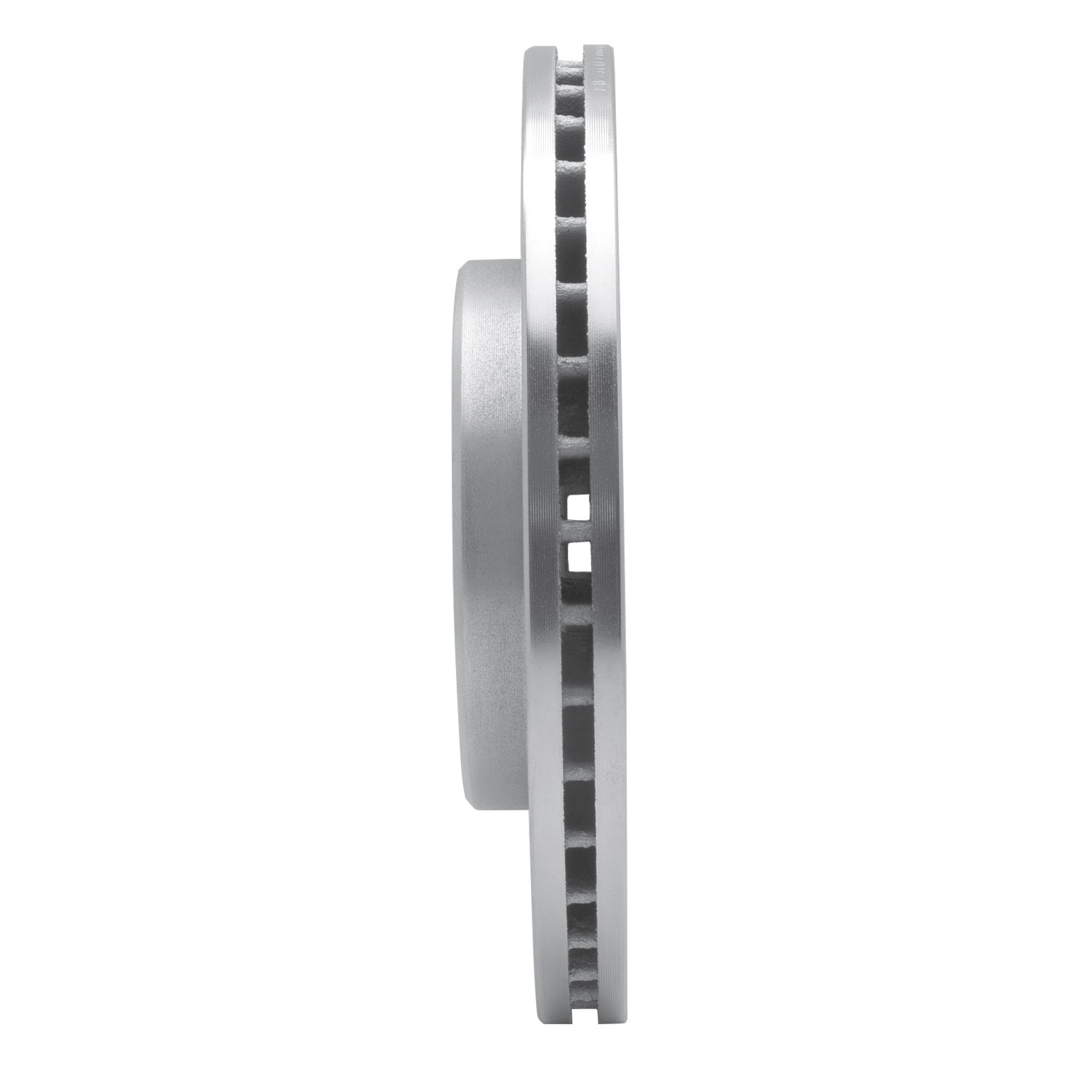 DYN 631-76118L DFC Brake Rotor - Drilled and Slotted - Silver - Image 5