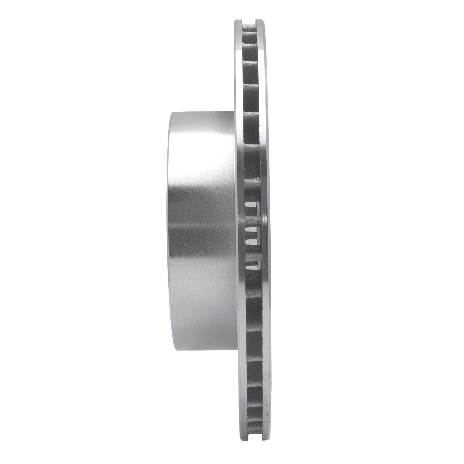 DYN 631-76123R DFC Brake Rotor - Drilled and Slotted - Silver - Image 5