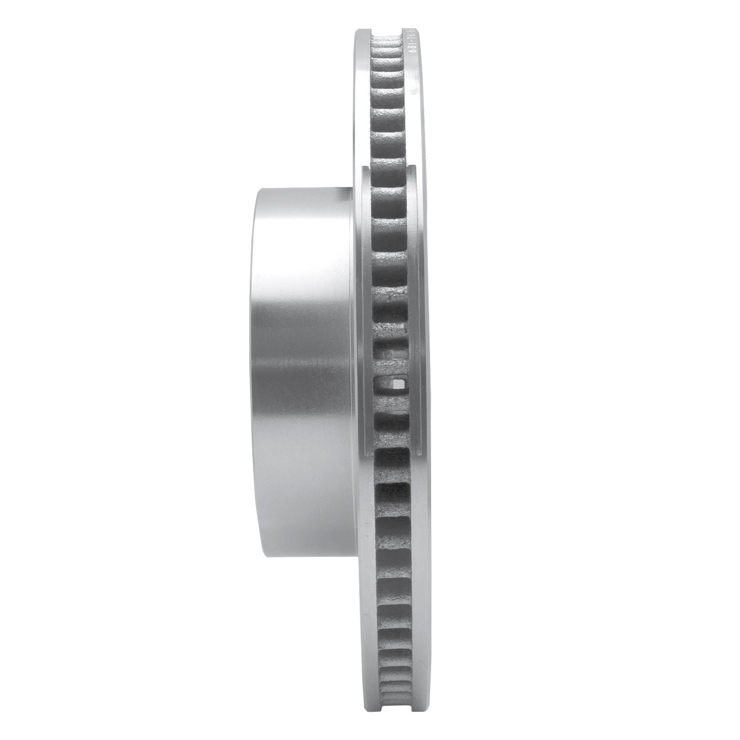 DYN 631-76136L DFC Brake Rotor - Drilled and Slotted - Silver - Image 5