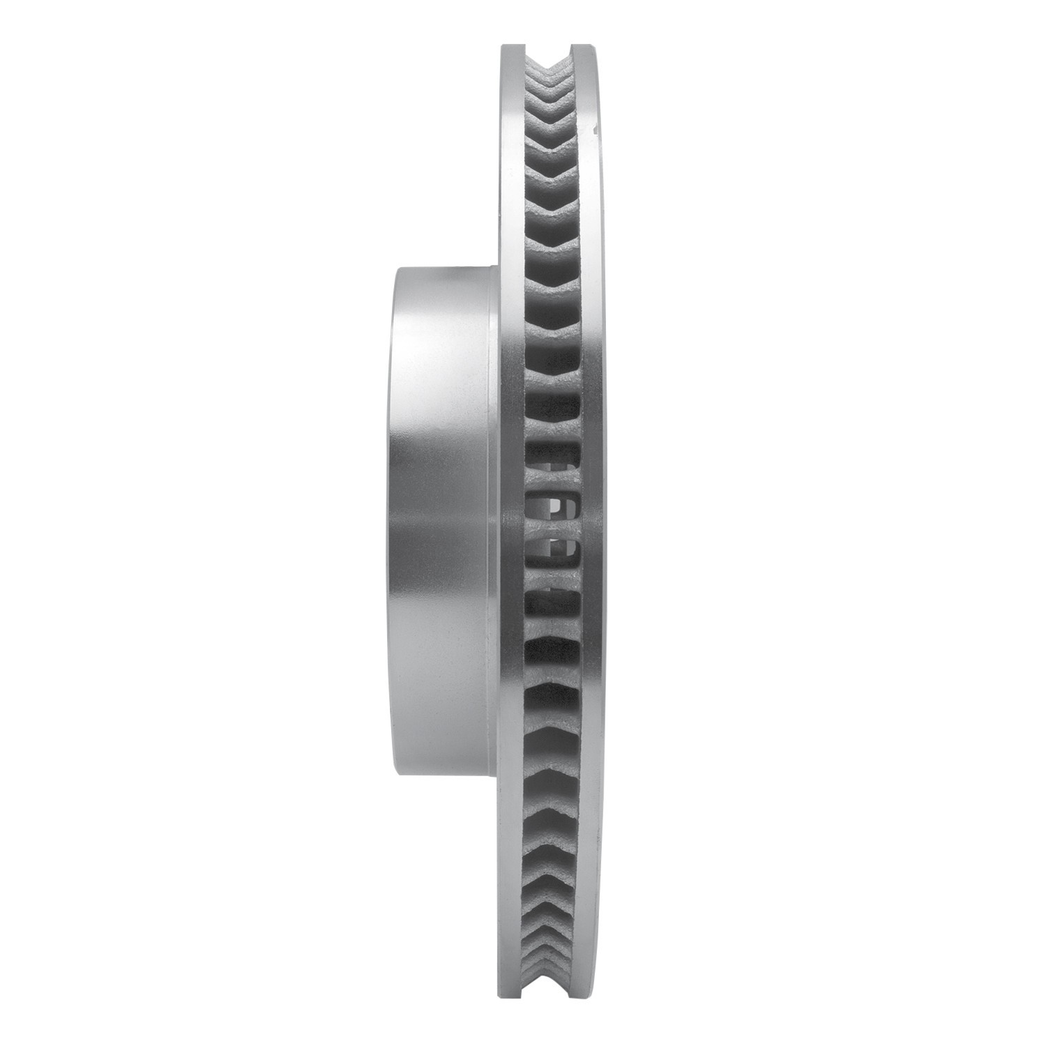 DYN 631-76142L DFC Brake Rotor - Drilled and Slotted - Silver - Image 2