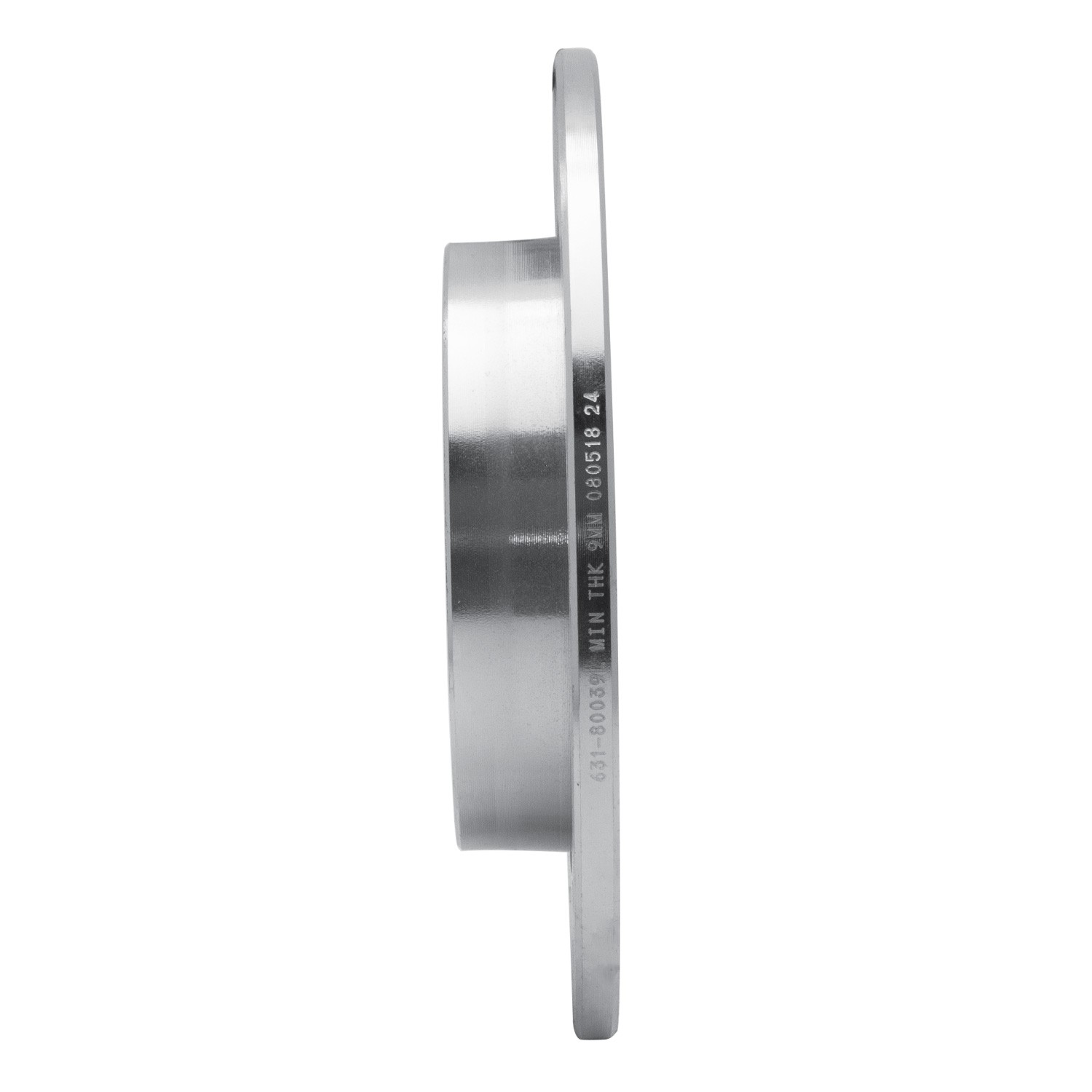 DYN 631-80039L DFC Brake Rotor - Drilled and Slotted - Silver - Image 5