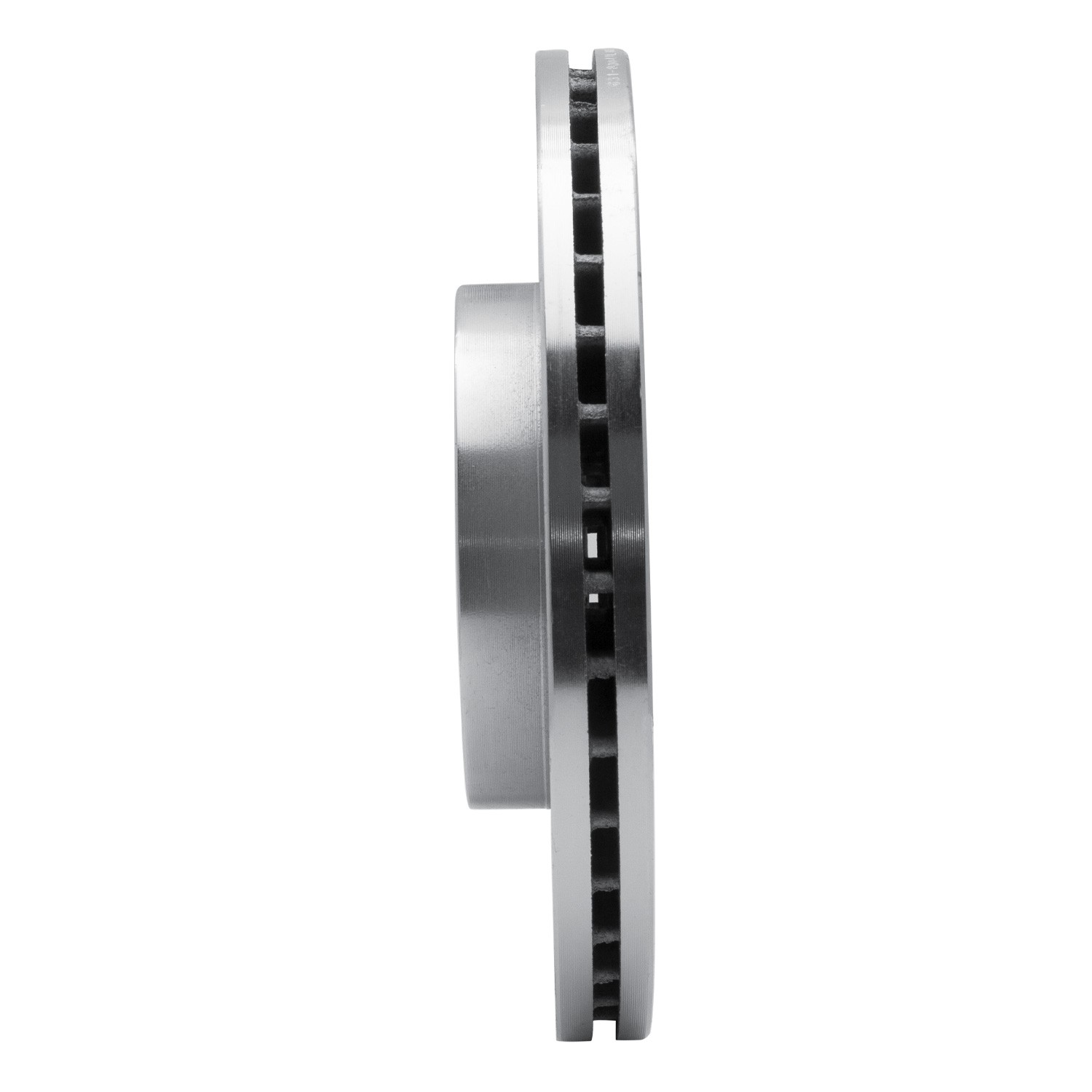 DYN 631-80041L DFC Brake Rotor - Drilled and Slotted - Silver