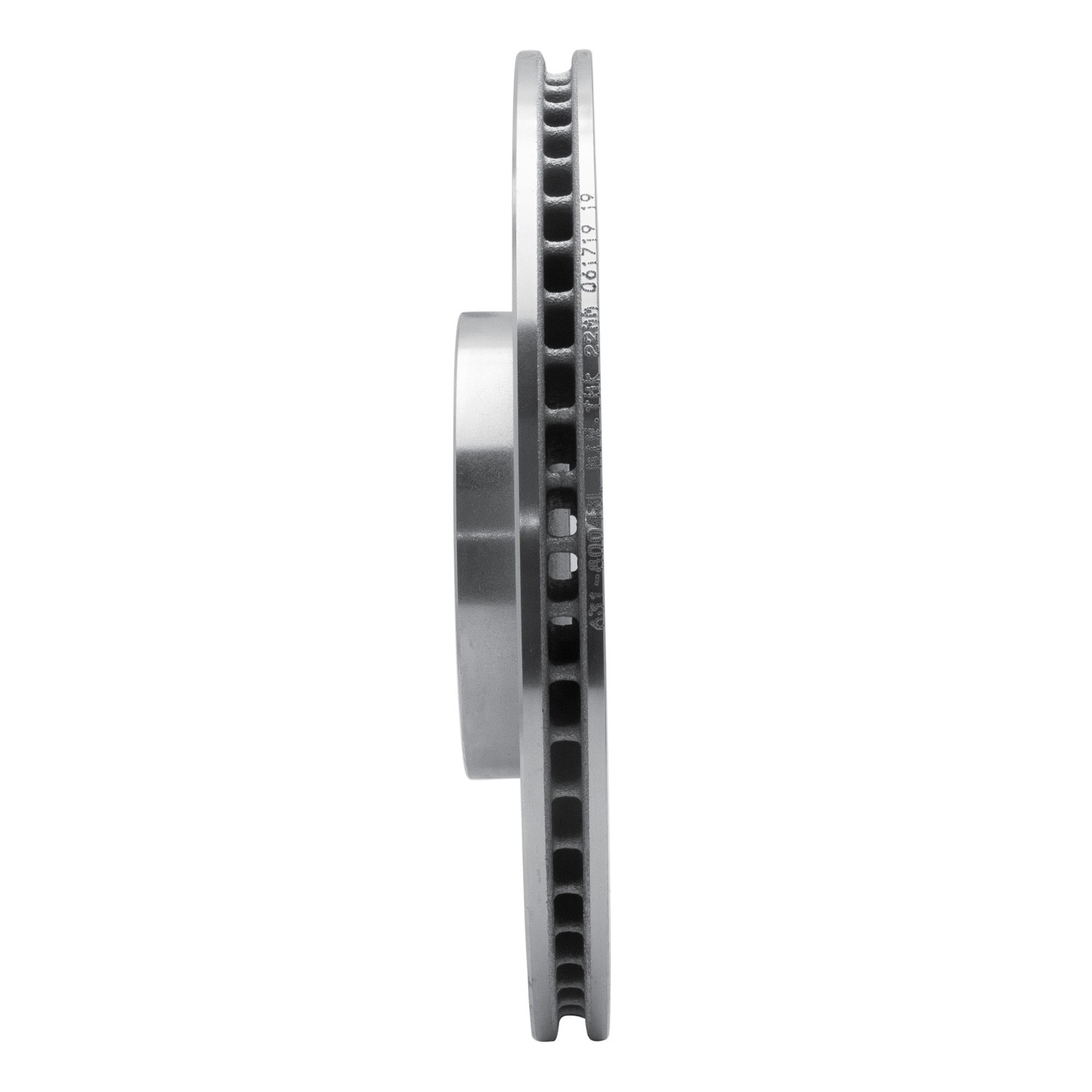 DYN 631-80043L DFC Brake Rotor - Drilled and Slotted - Silver - Image 5
