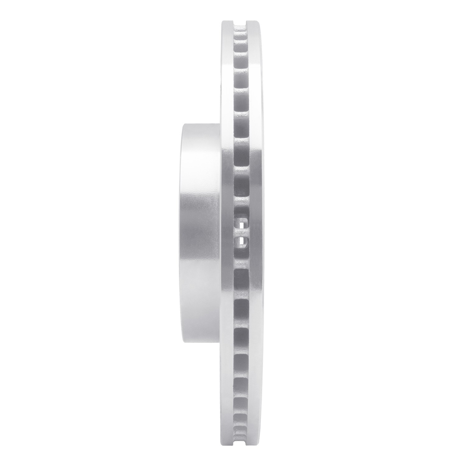 DYN 631-80052R DFC Brake Rotor - Drilled and Slotted - Silver - Image 5