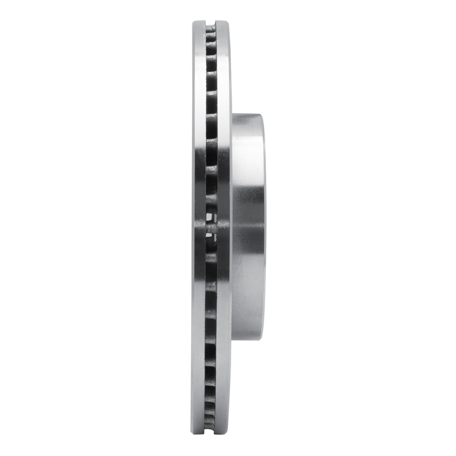 DYN 631-91002R DFC Brake Rotor - Drilled and Slotted - Silver