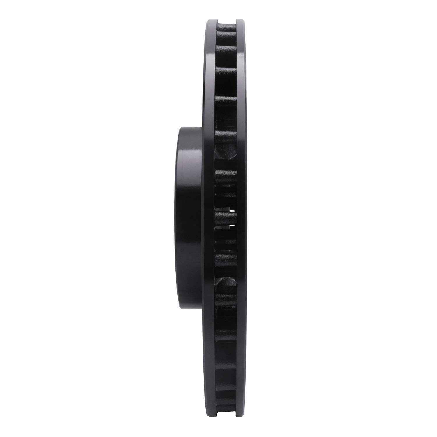 DYN 633-11021L DFC Brake Rotor - Drilled and Slotted - Black - Image 4