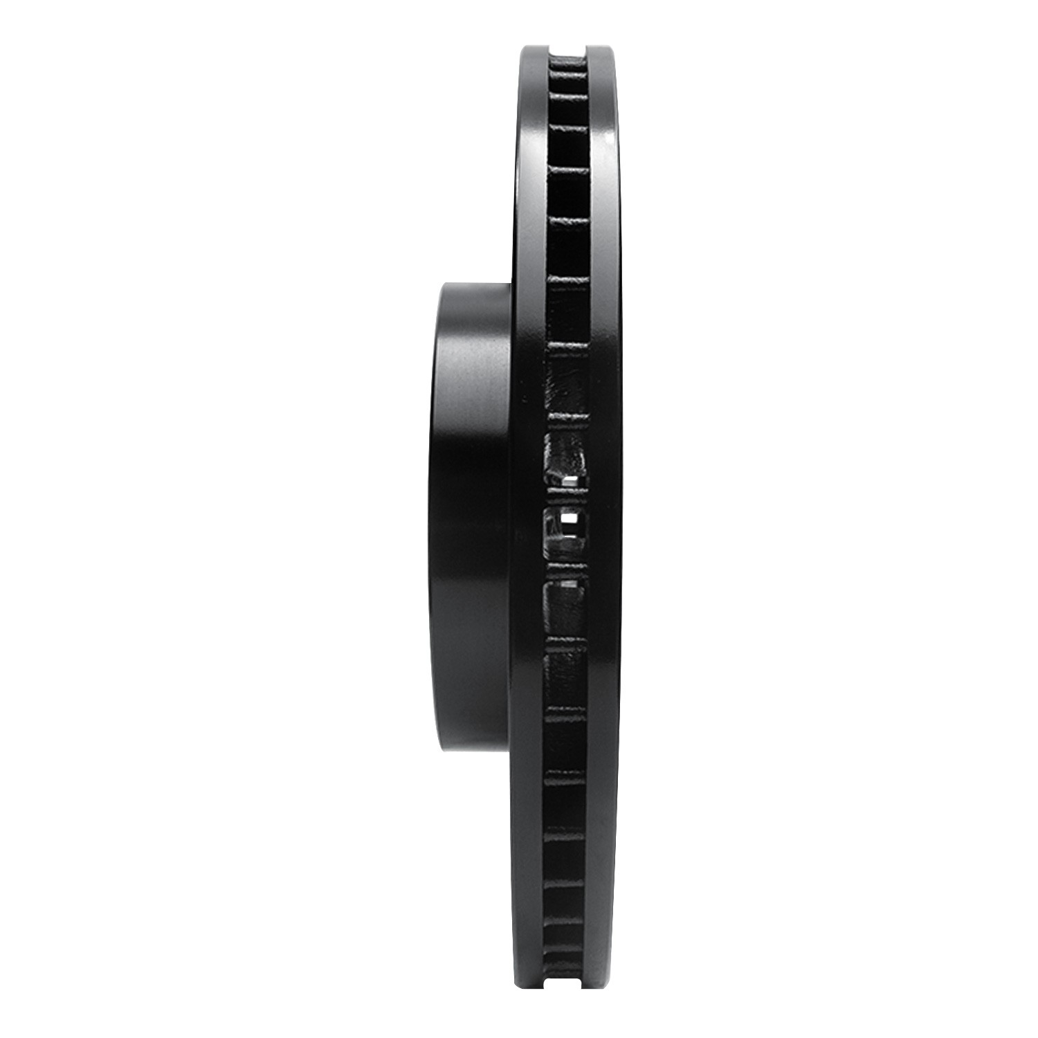 DYN 633-13018L DFC Brake Rotor - Drilled and Slotted - Black - Image 4