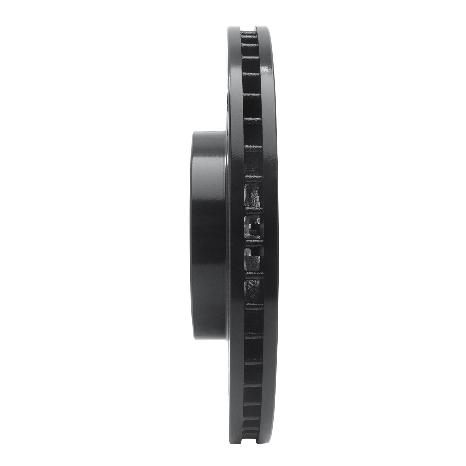 DYN 633-13018R DFC Brake Rotor - Drilled and Slotted - Black - Image 4