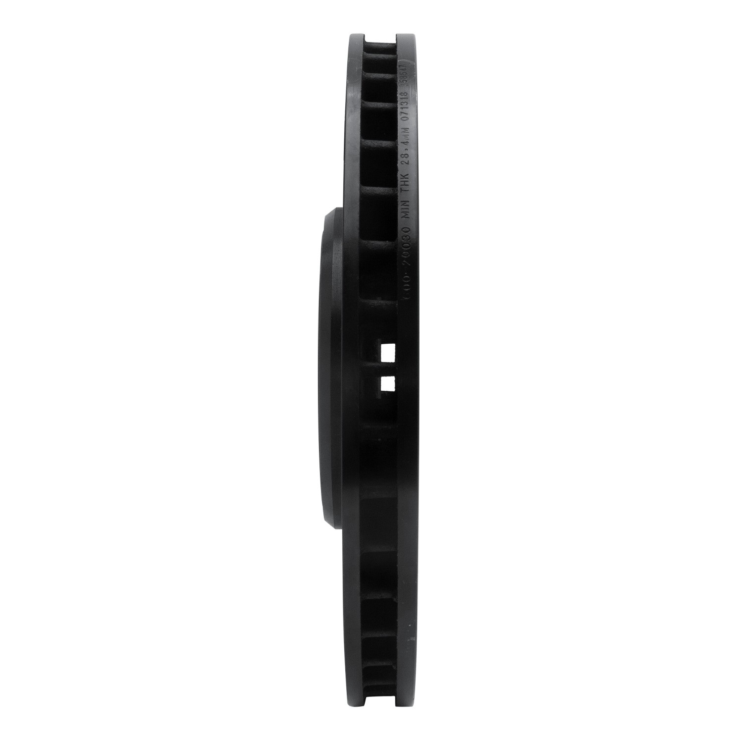 DYN 633-20030L DFC Brake Rotor - Drilled and Slotted - Black - Image 4