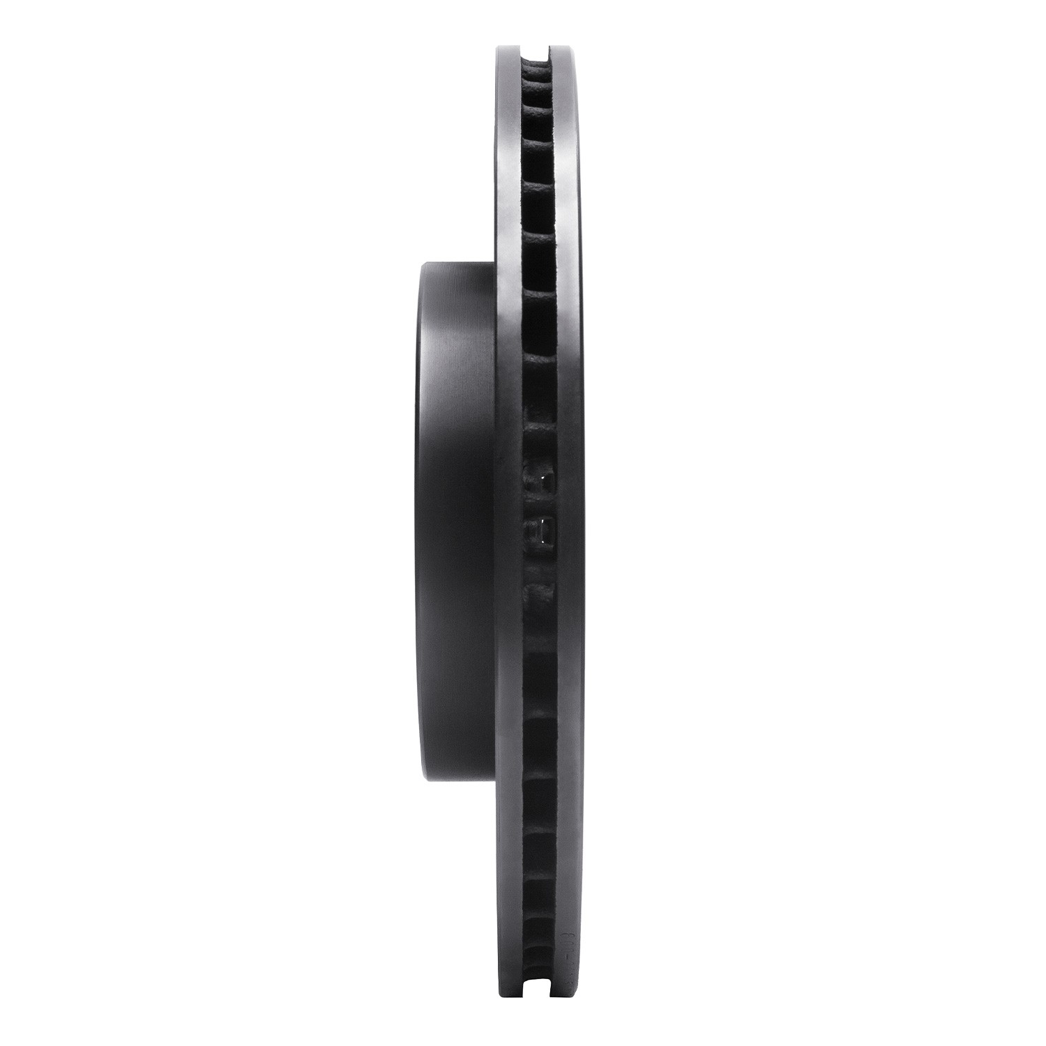DYN 633-21015L DFC Brake Rotor - Drilled and Slotted - Black - Image 4