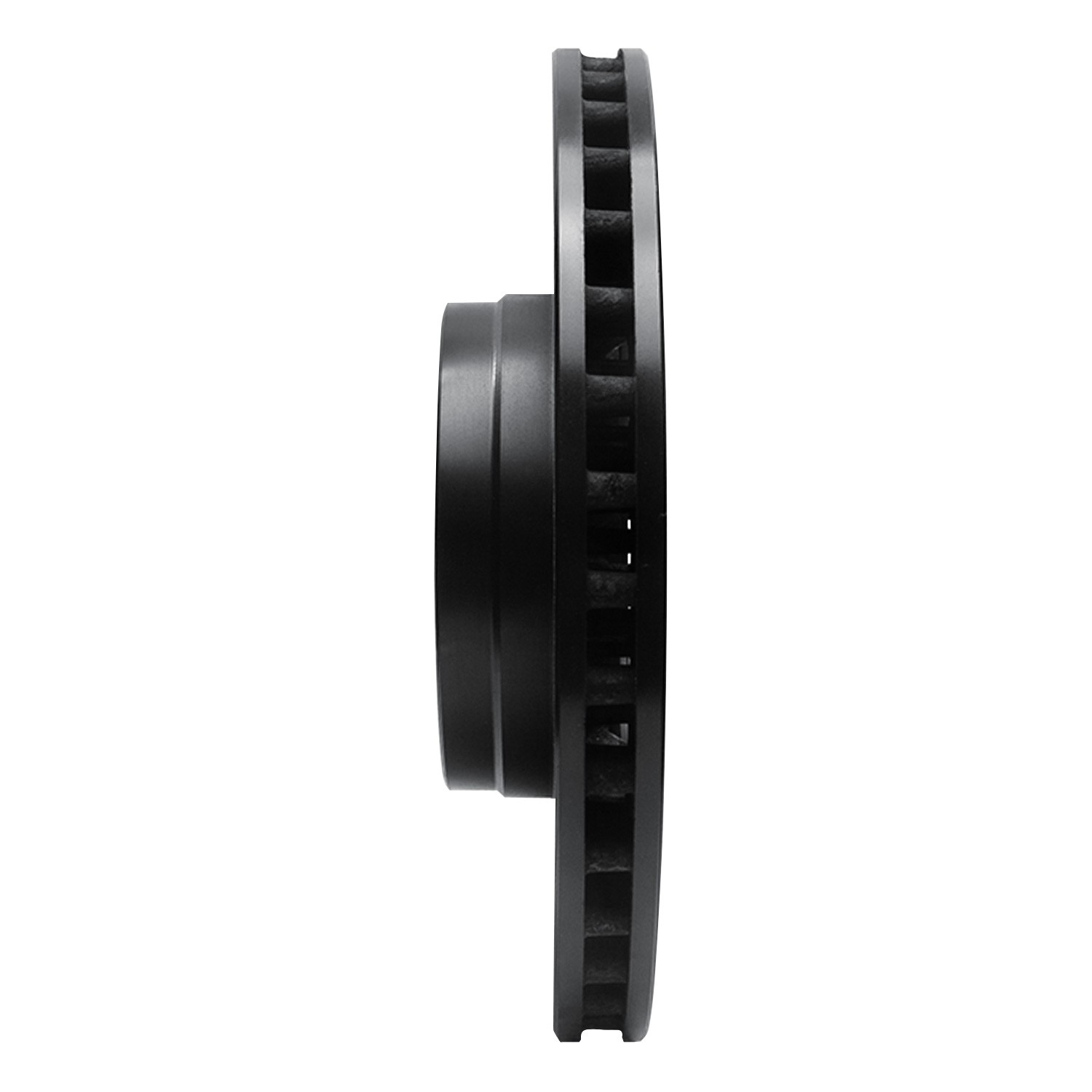 DYN 633-26001R DFC Brake Rotor - Drilled and Slotted - Black - Image 4
