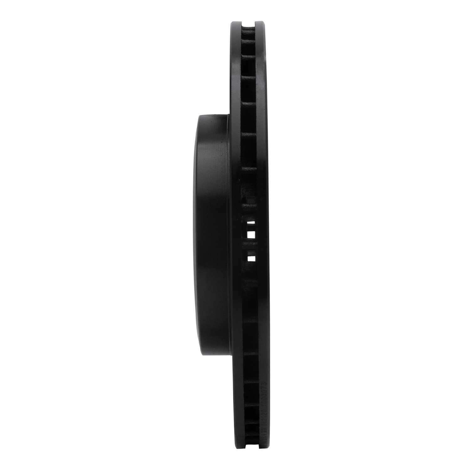 DYN 633-31048L DFC Brake Rotor - Drilled and Slotted - Black - Image 4