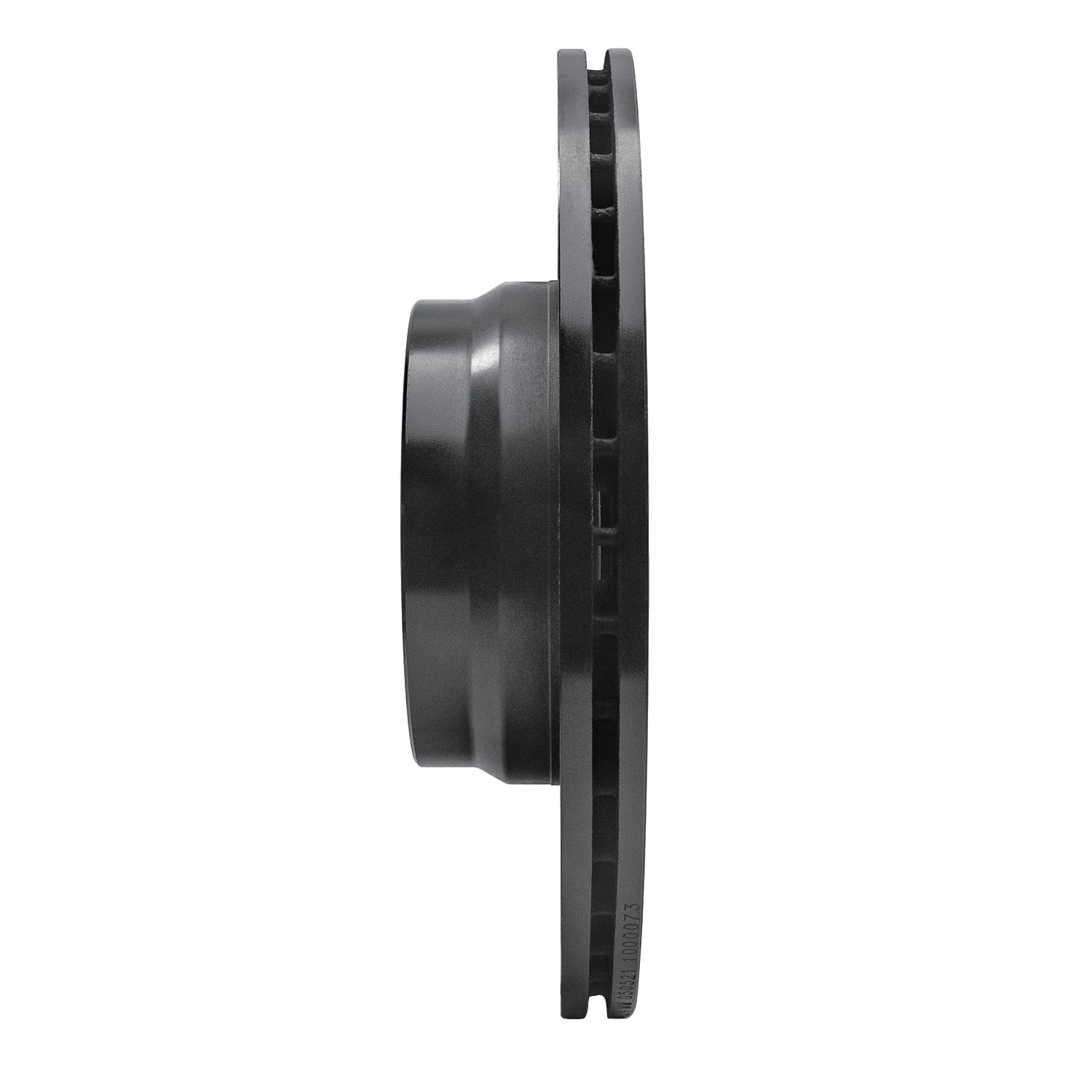 DYN 633-31121L DFC Brake Rotor - Drilled and Slotted - Black - Image 4