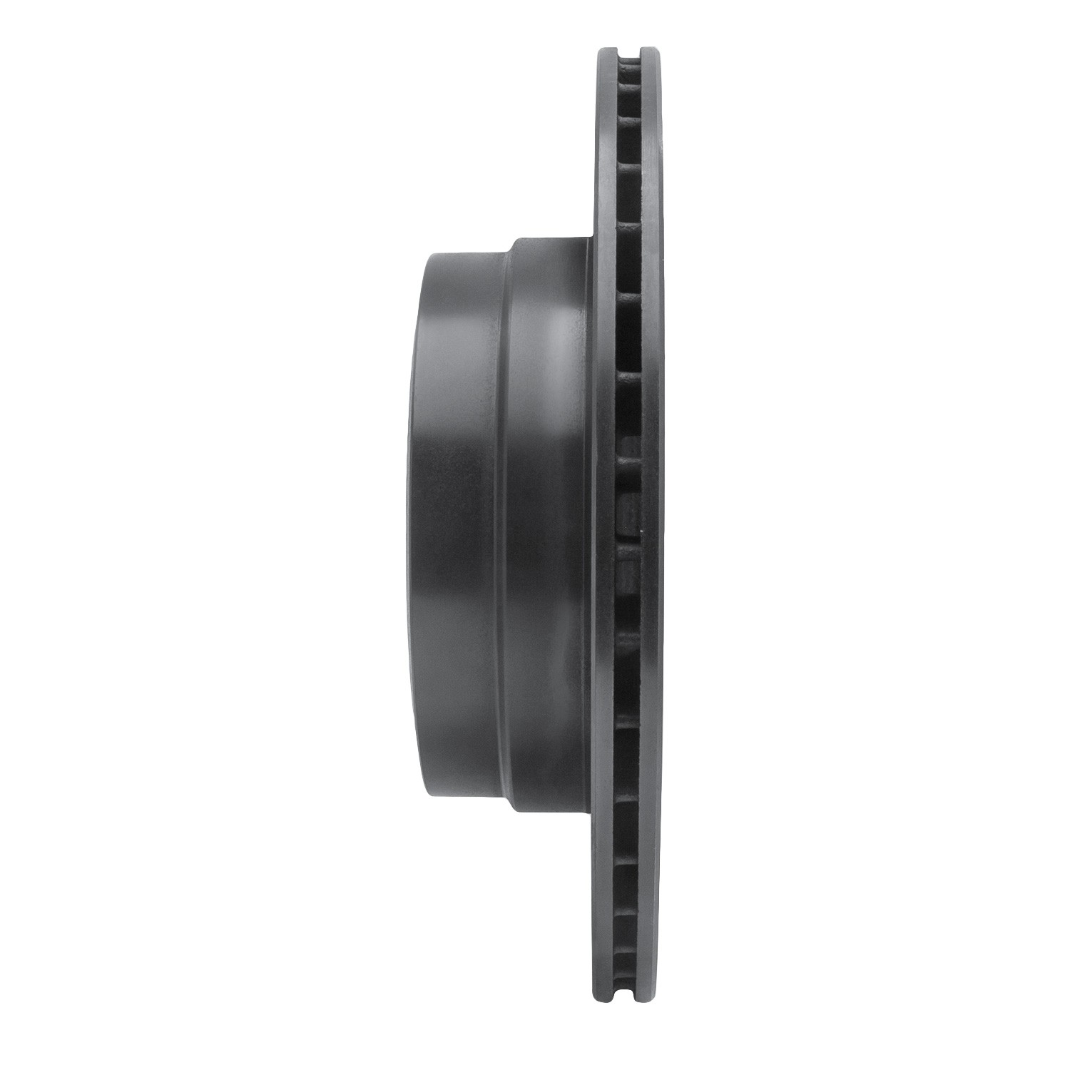 DYN 633-31143L DFC Brake Rotor - Drilled and Slotted - Black - Image 4