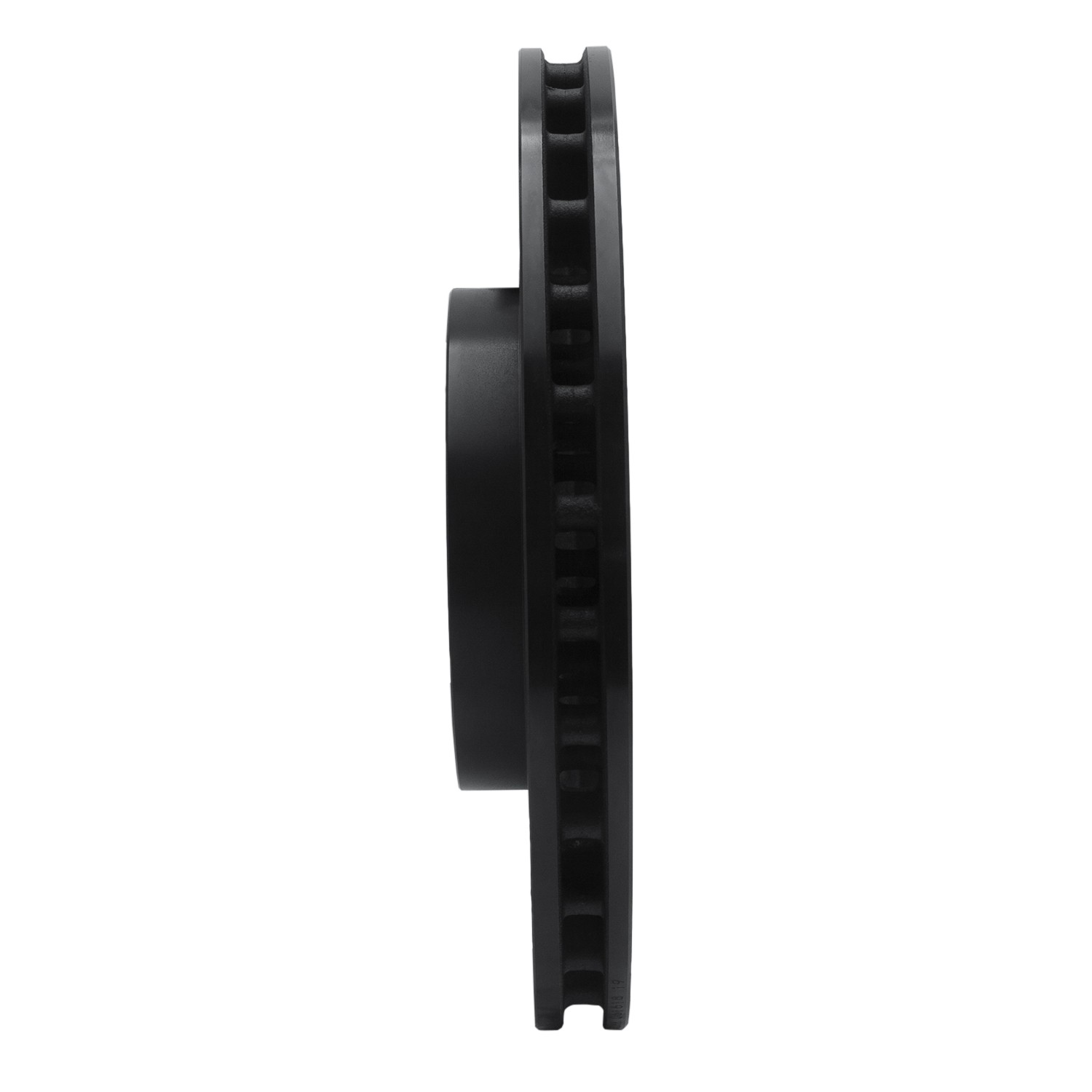 DYN 633-40022L DFC Brake Rotor - Drilled and Slotted - Black - Image 4
