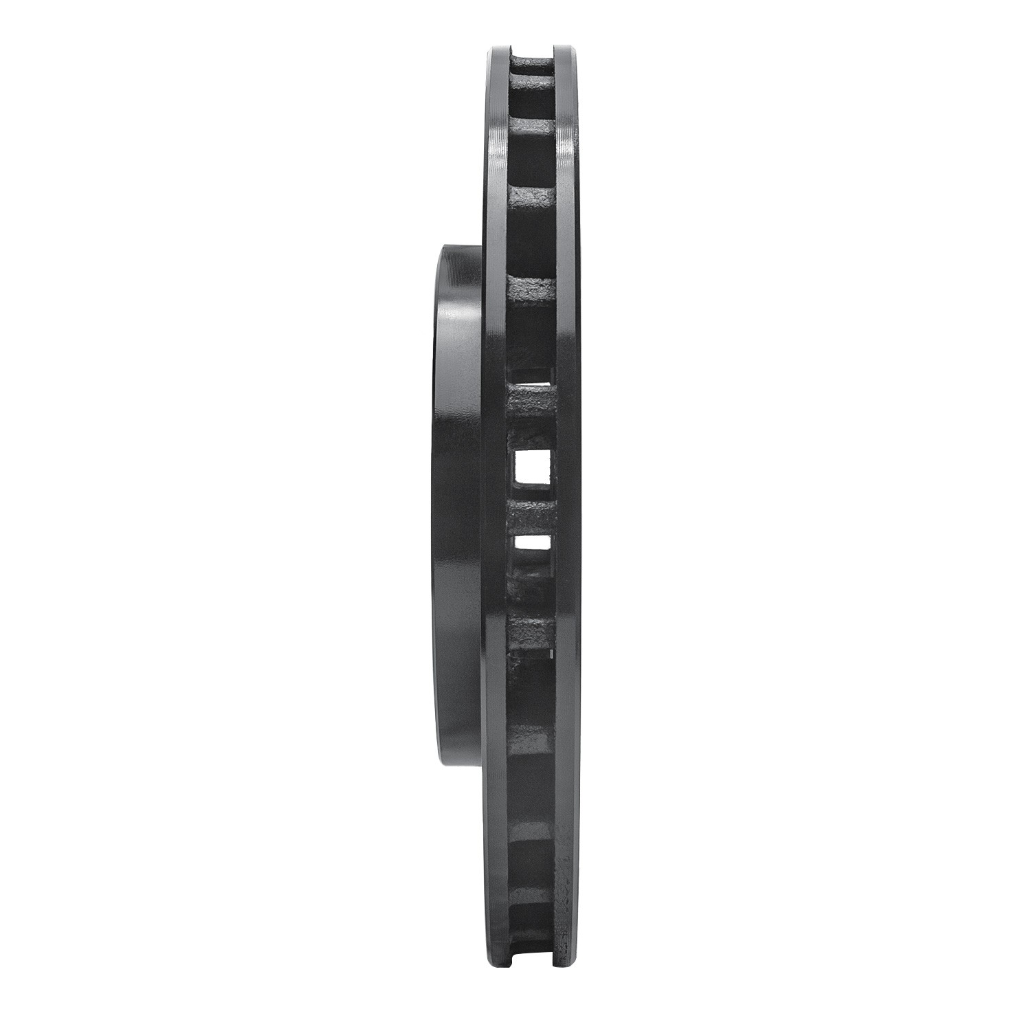 DYN 633-40046L DFC Brake Rotor - Drilled and Slotted - Black - Image 4