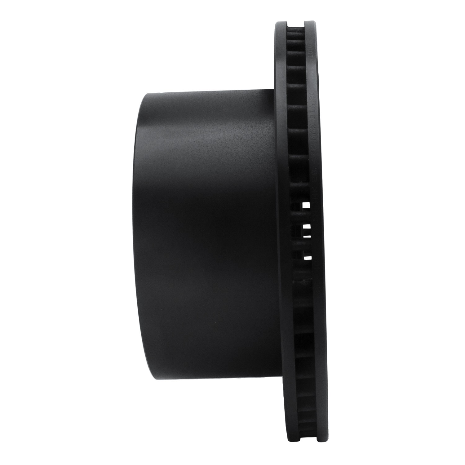 DYN 633-40093L DFC Brake Rotor - Drilled and Slotted - Black - Image 4