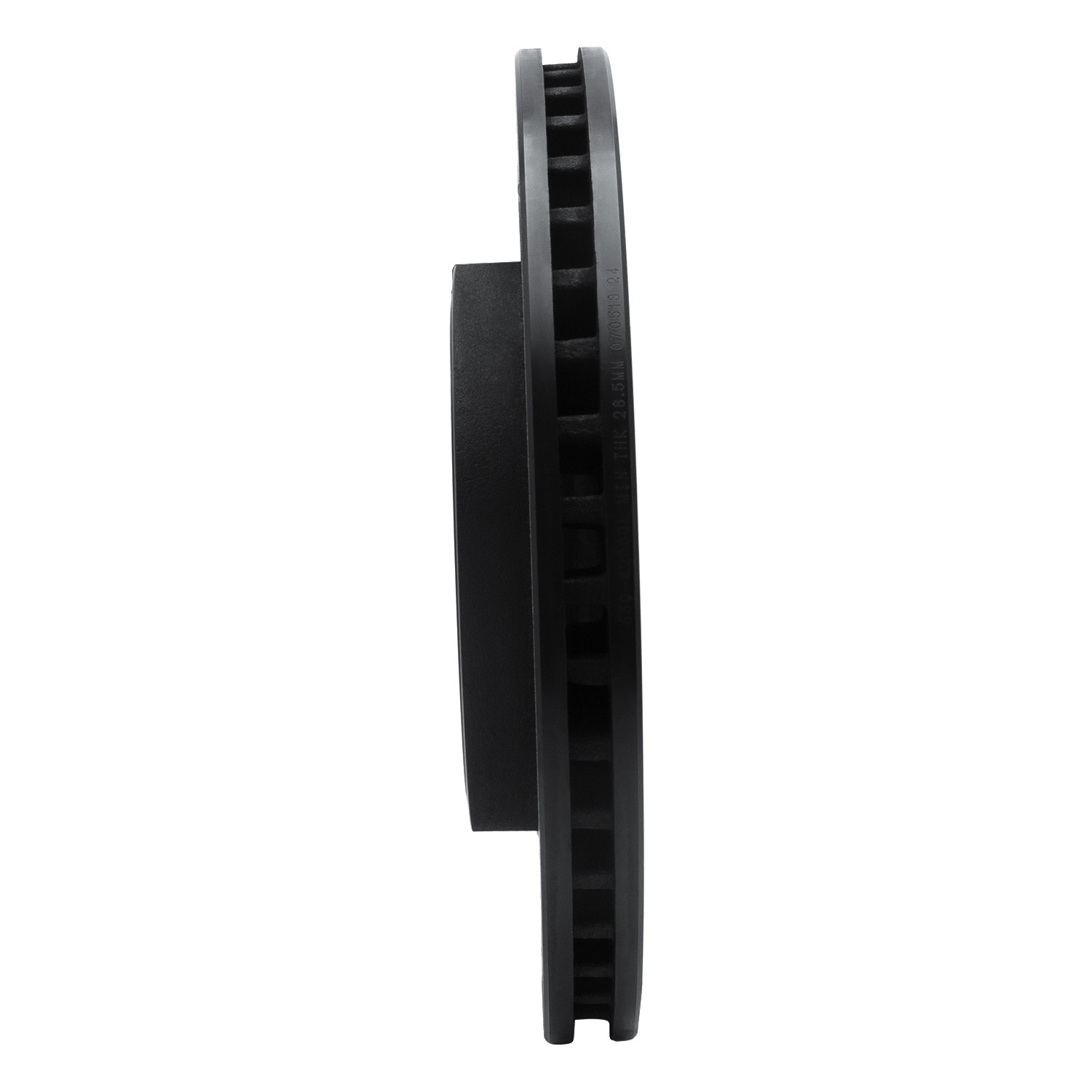 DYN 633-42000L DFC Brake Rotor - Drilled and Slotted - Black - Image 4