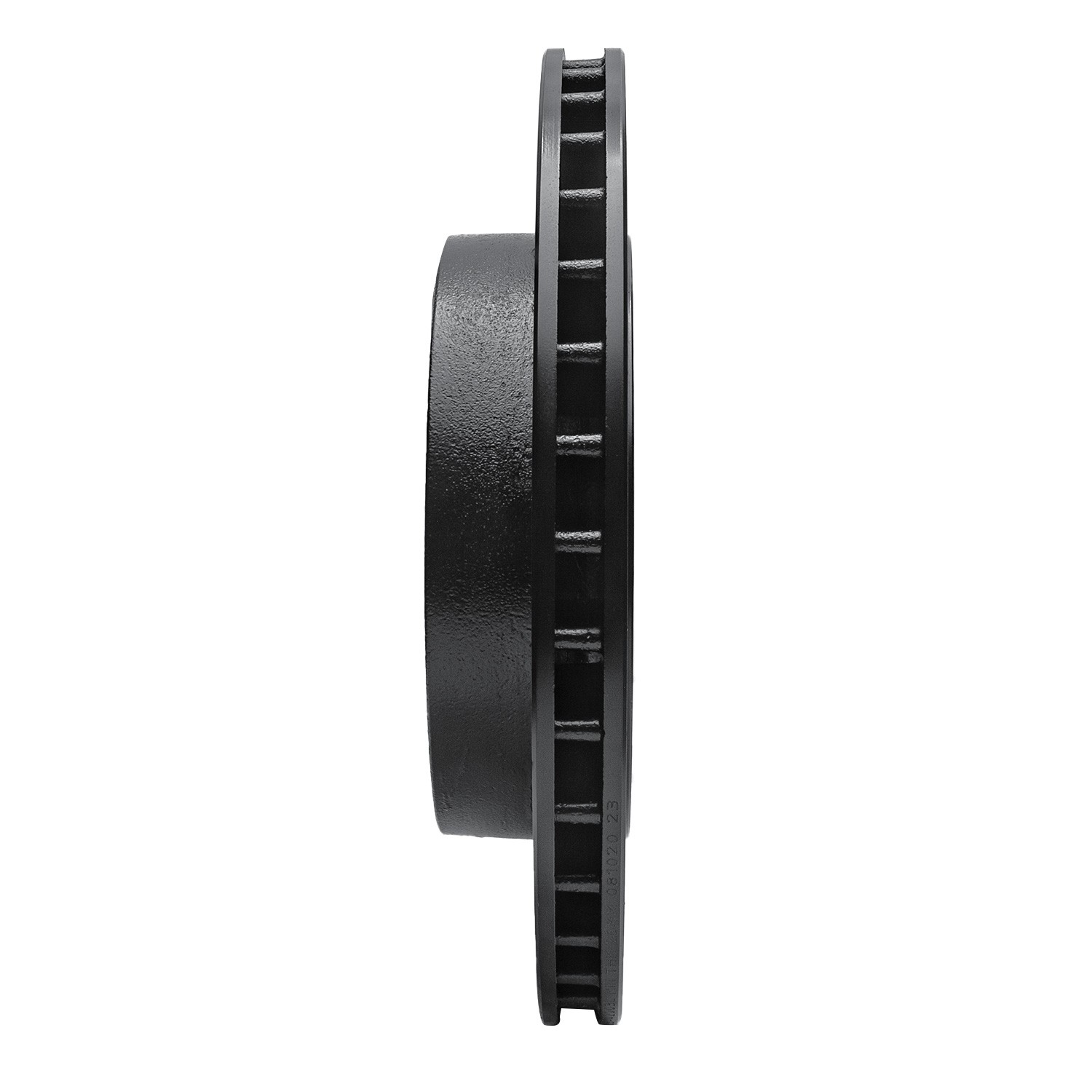 DYN 633-42003L DFC Brake Rotor - Drilled and Slotted - Black - Image 4