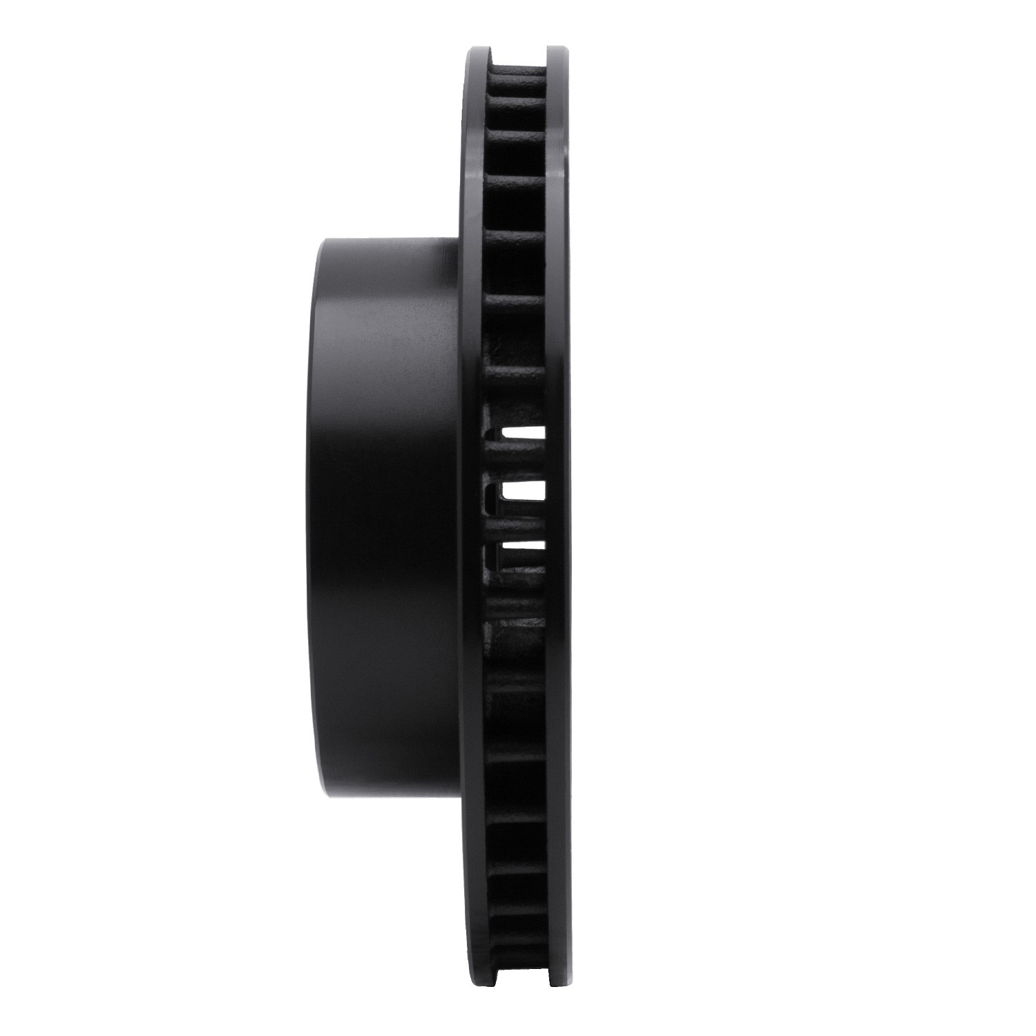 DYN 633-47008L DFC Brake Rotor - Drilled and Slotted - Black - Image 4