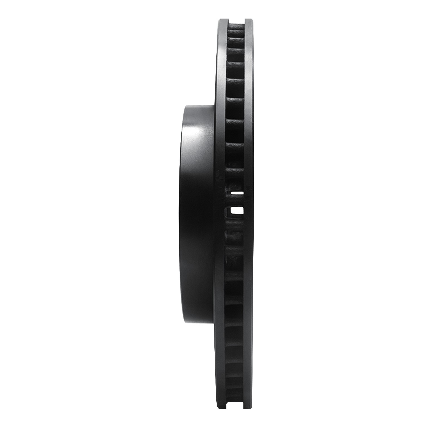 DYN 633-47063R DFC Brake Rotor - Drilled and Slotted - Black - Image 4