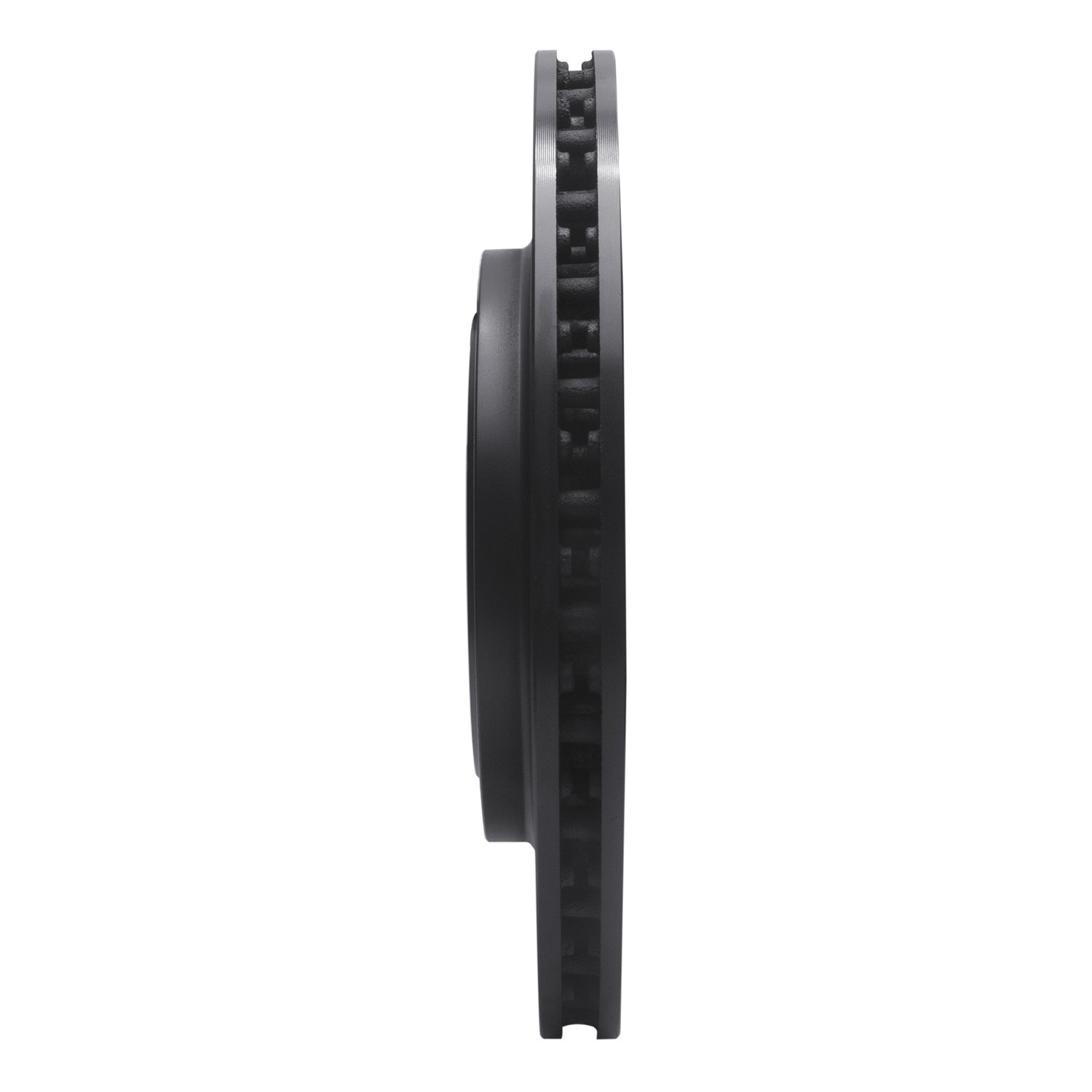 DYN 633-47074L DFC Brake Rotor - Drilled and Slotted - Black - Image 4