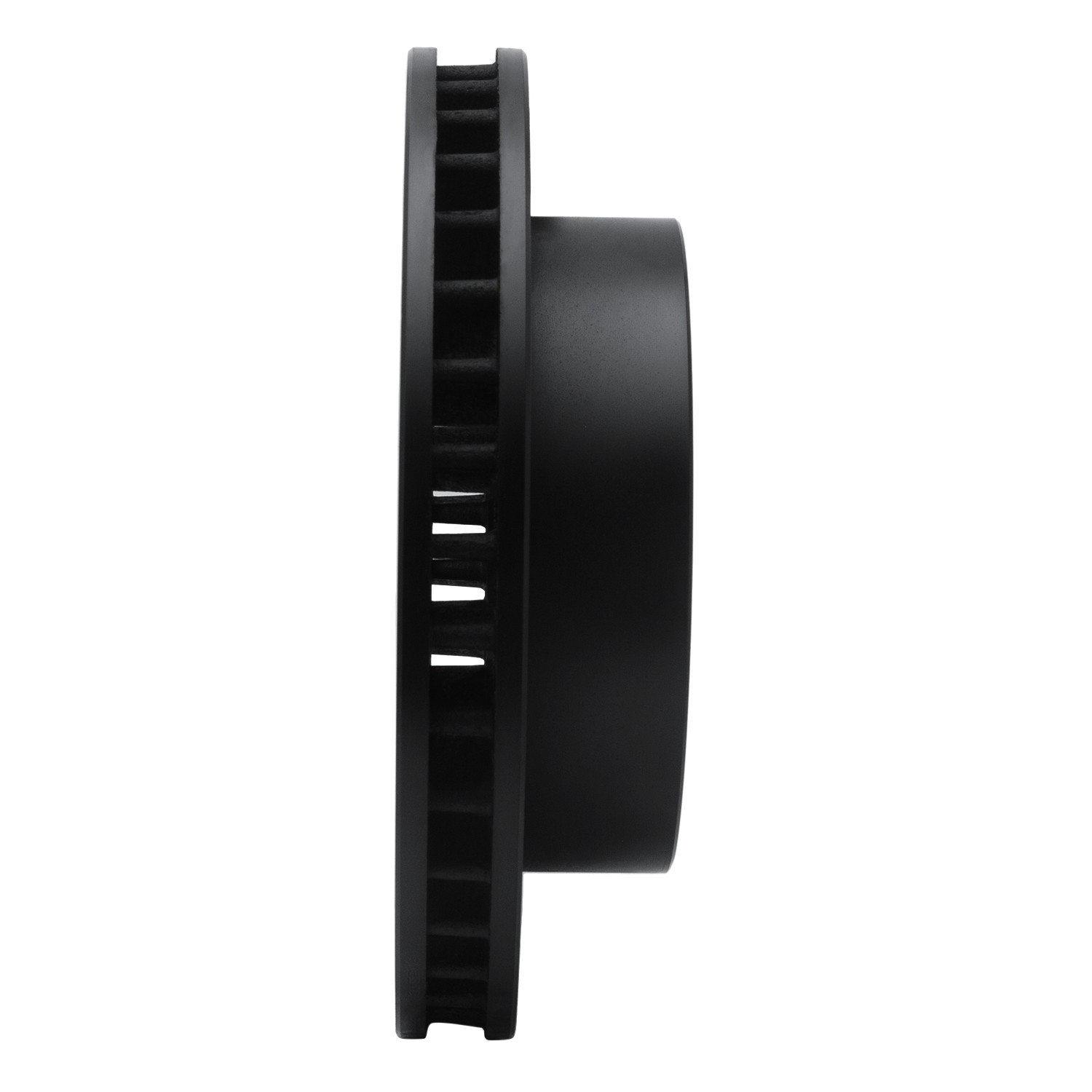 DYN 633-48038L DFC Brake Rotor - Drilled and Slotted - Black - Image 4
