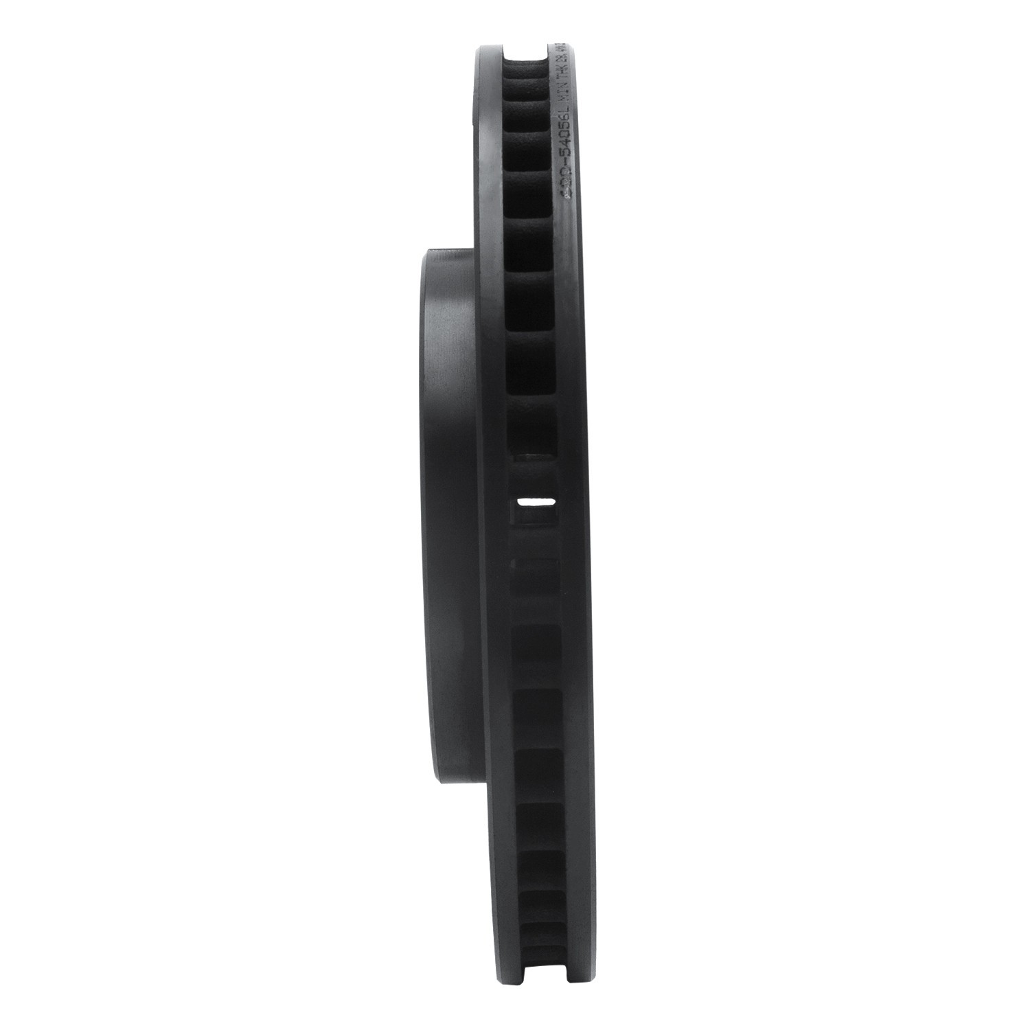 DYN 633-54056L DFC Brake Rotor - Drilled and Slotted - Black - Image 4