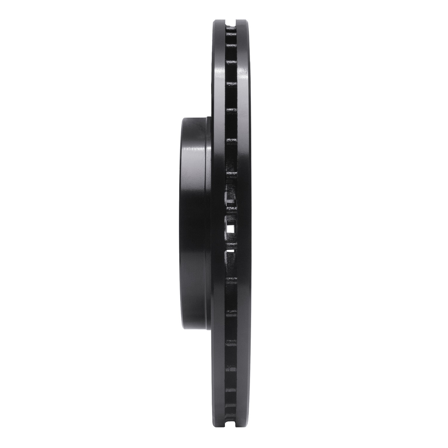DYN 633-54075R DFC Brake Rotor - Drilled and Slotted - Black - Image 4