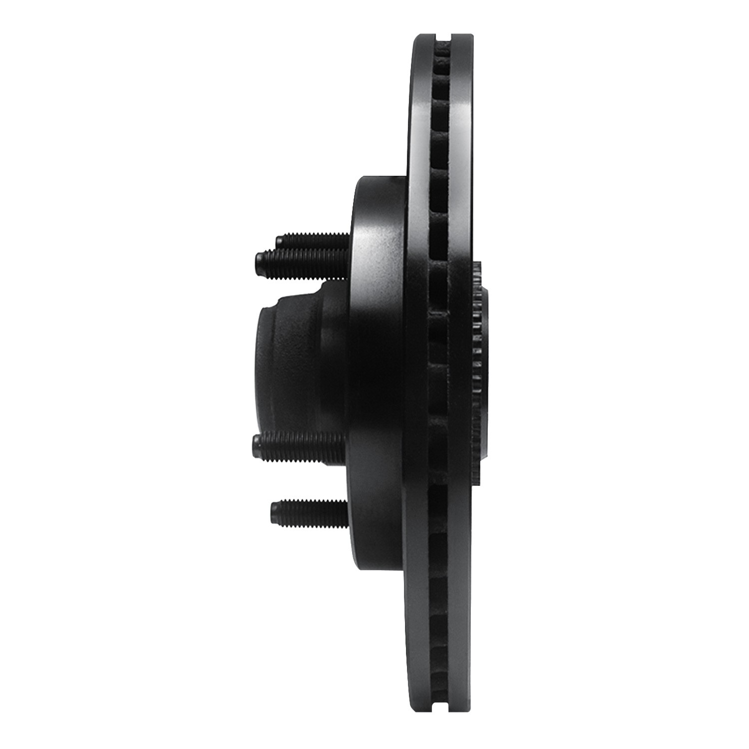 DYN 633-54169R DFC Brake Rotor - Drilled and Slotted - Black - Image 4