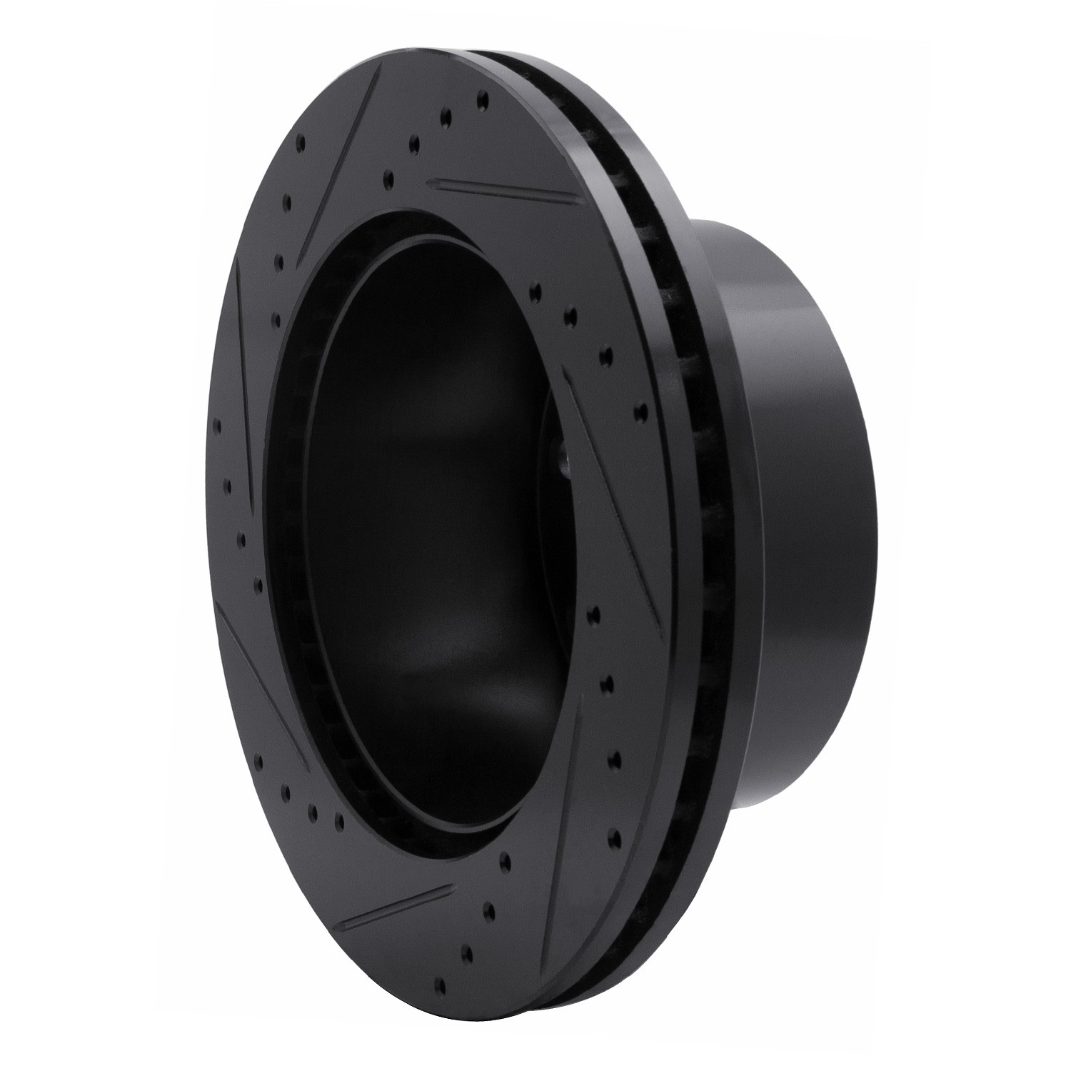 DYN 633-54199R DFC Brake Rotor - Drilled and Slotted - Black - Image 5