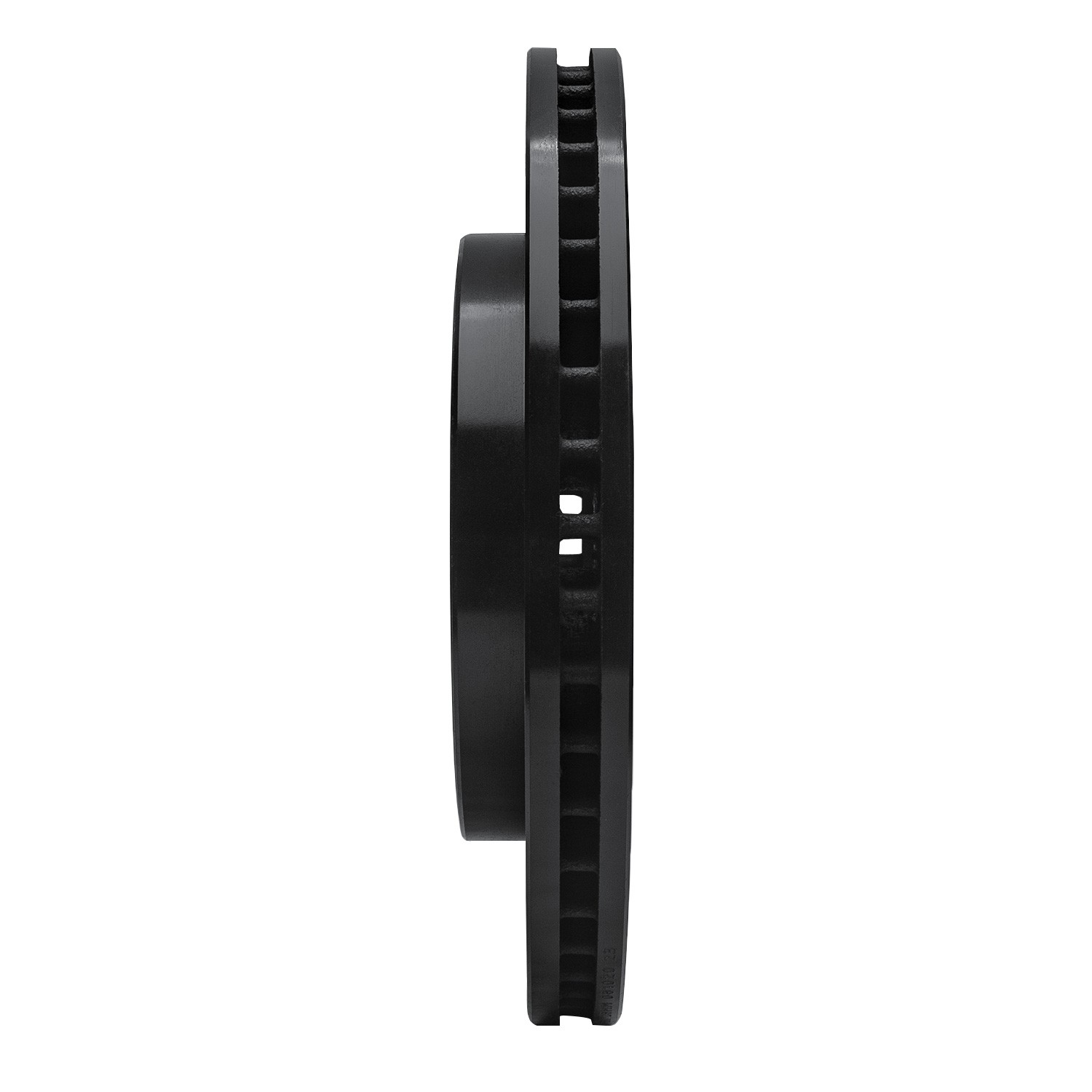 DYN 633-54215L DFC Brake Rotor - Drilled and Slotted - Black - Image 4