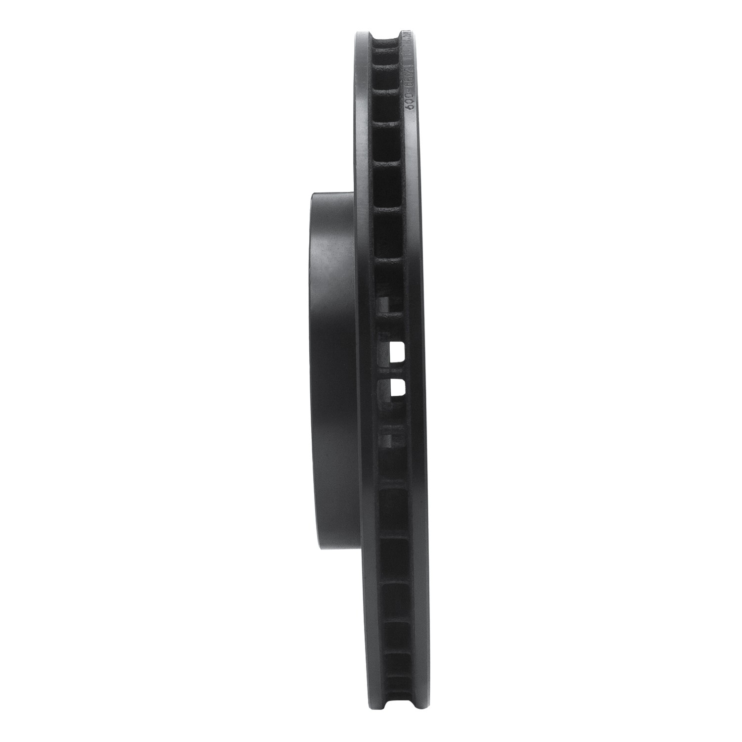 DYN 633-58021L DFC Brake Rotor - Drilled and Slotted - Black - Image 4