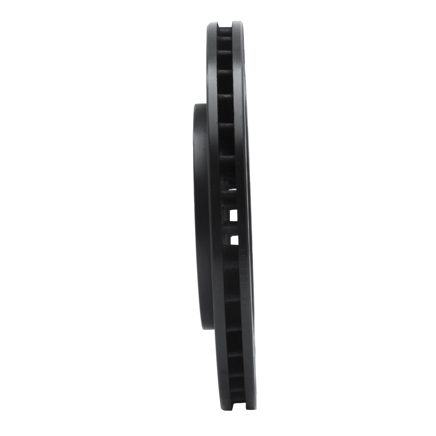 DYN 633-59017L DFC Brake Rotor - Drilled and Slotted - Black - Image 4