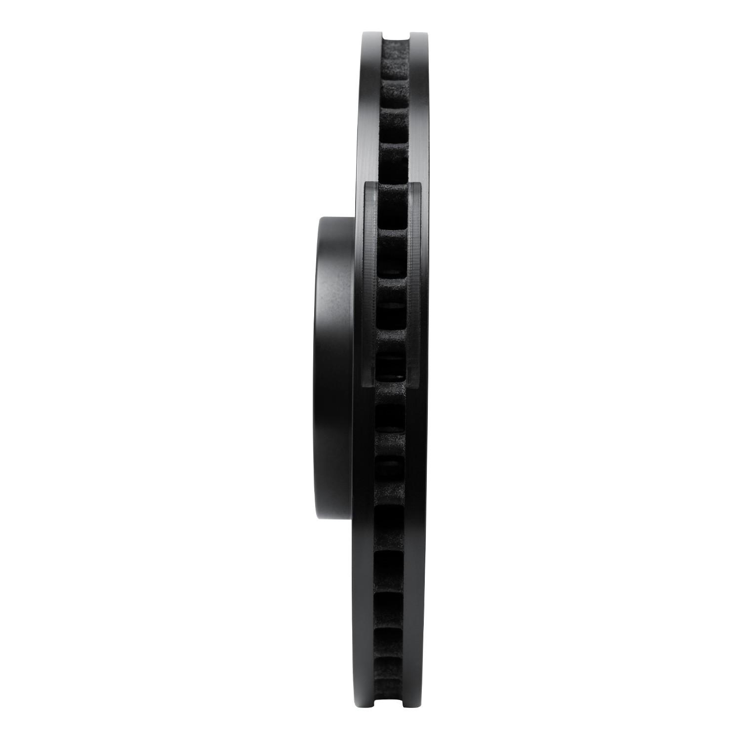 DYN 633-63180L DFC Brake Rotor - Drilled and Slotted - Black - Image 4